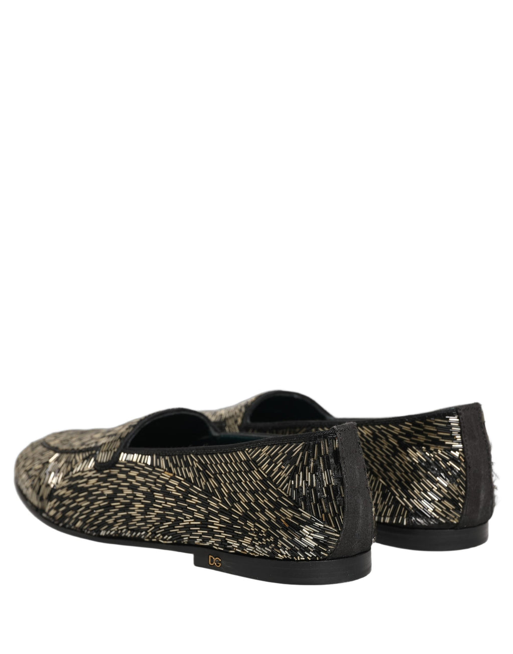 Dolce & Gabbana Black Slip On Loafers for Men additional view