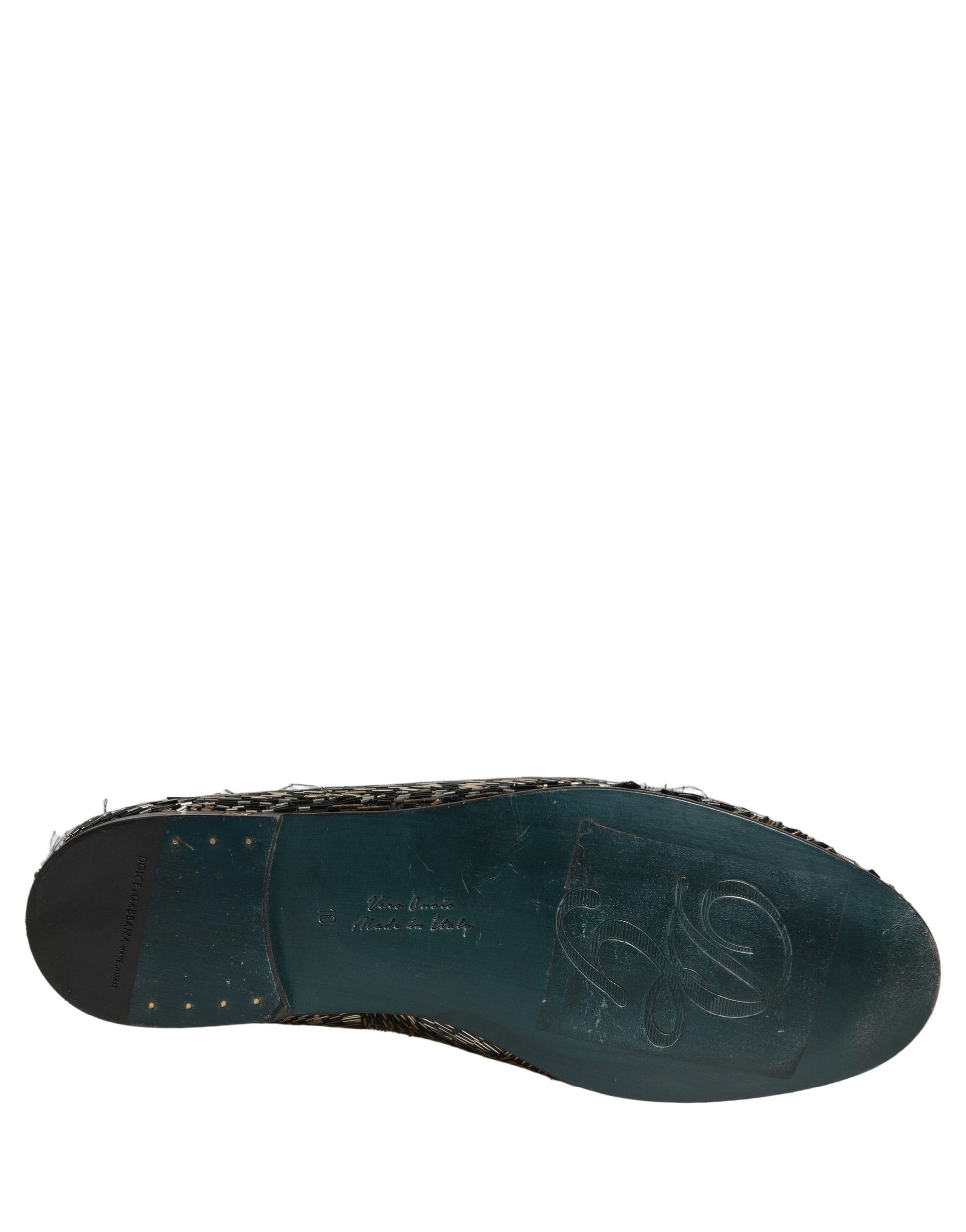 Dolce & Gabbana Black Slip On Loafers for Men additional view