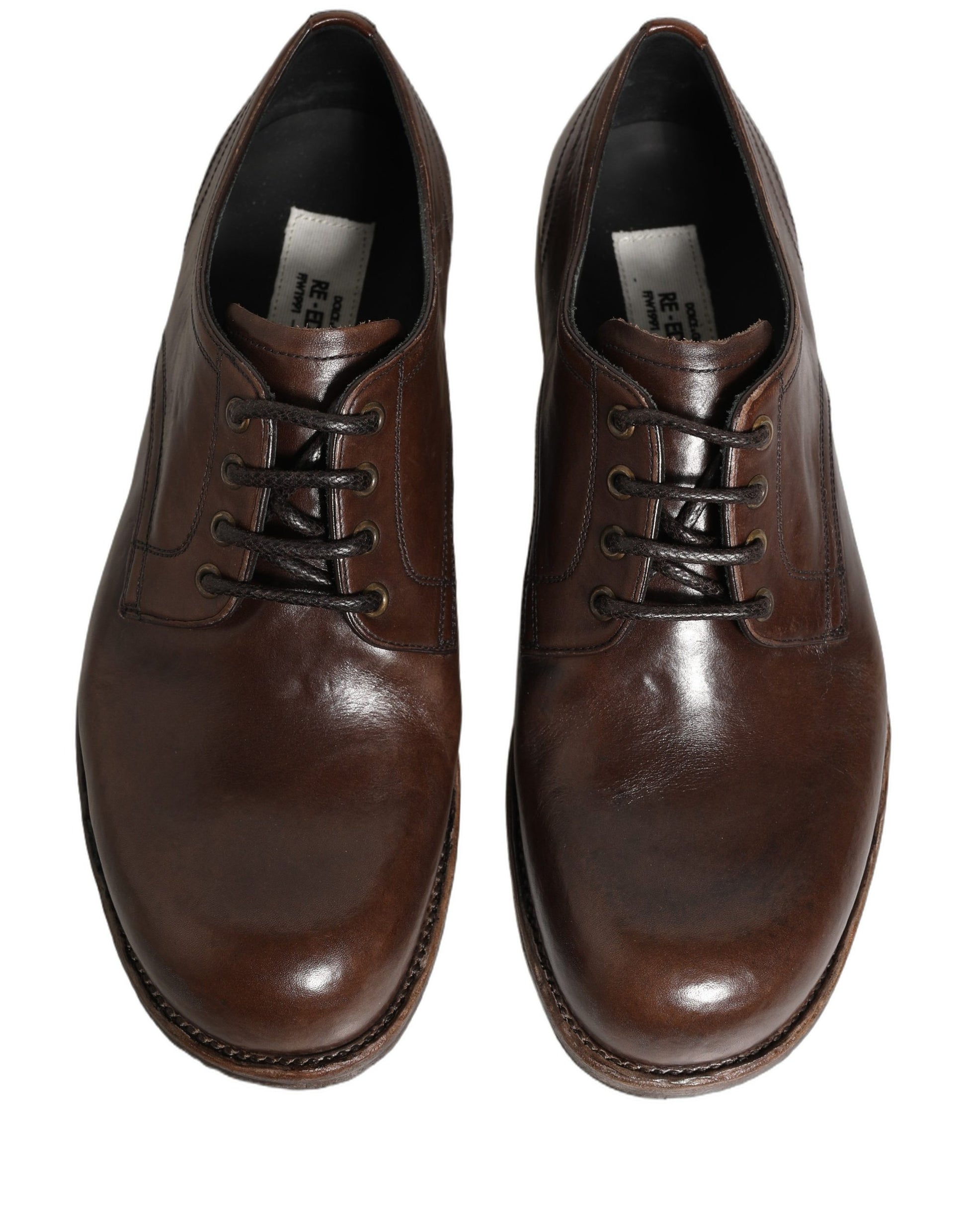 Dolce & Gabbana Brown Oxfords And Derbies for Men side view