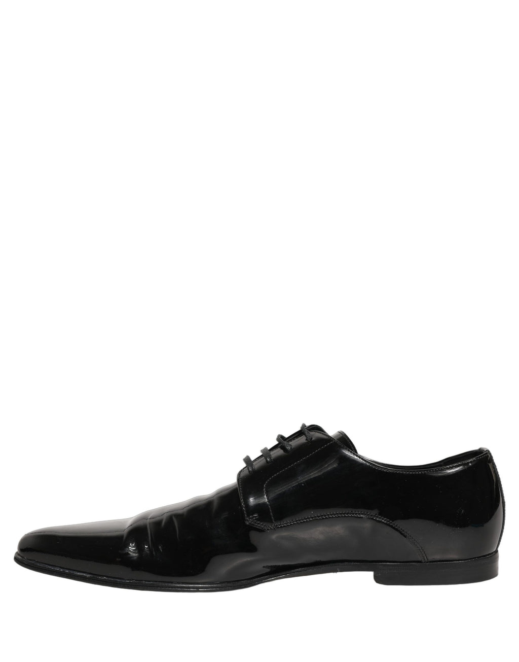 Chaussures richelieu habillées en cuir noir Dolce & Gabbana pour homme