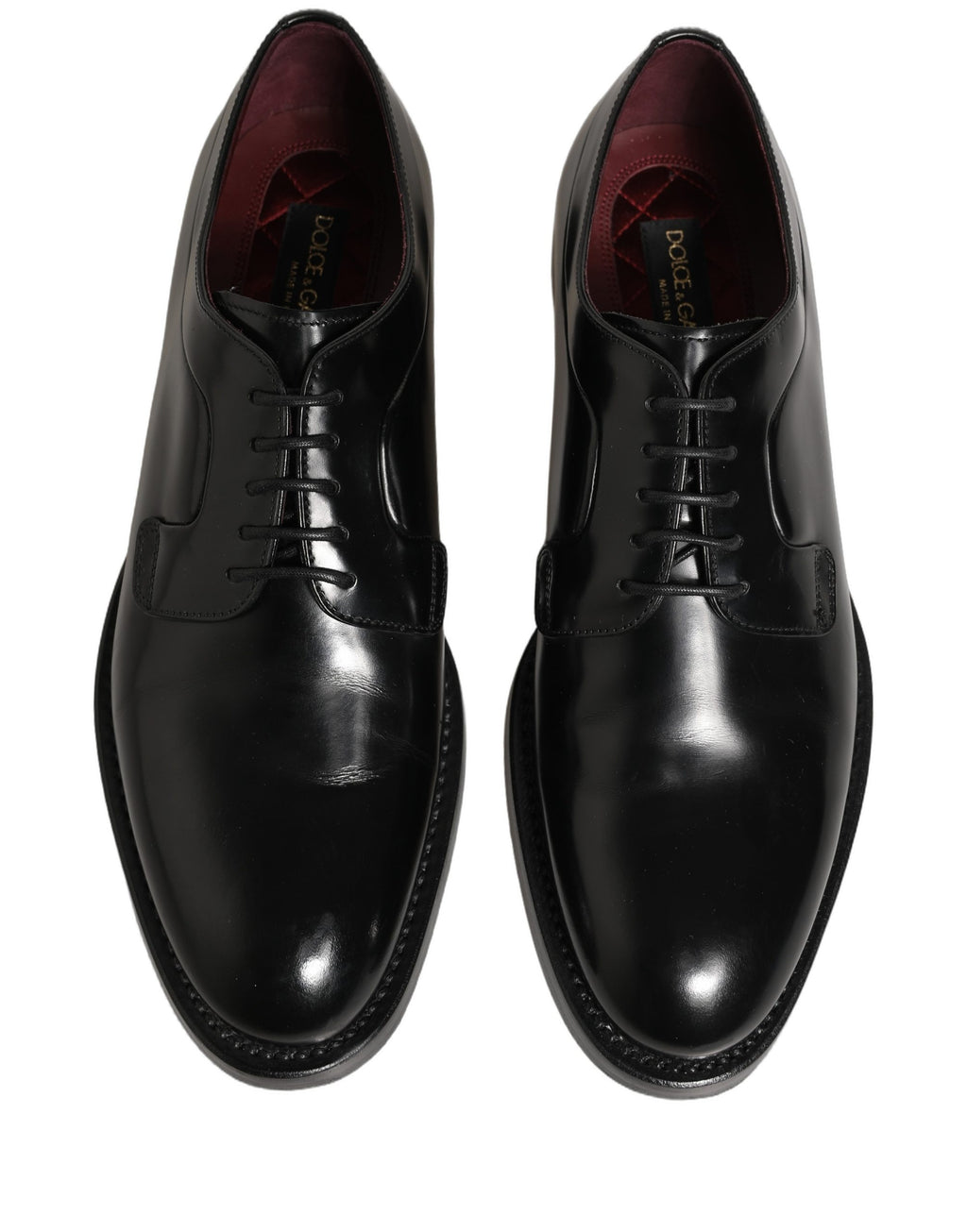 Dolce & Gabbana Black Oxfords And Derbies for Men side view