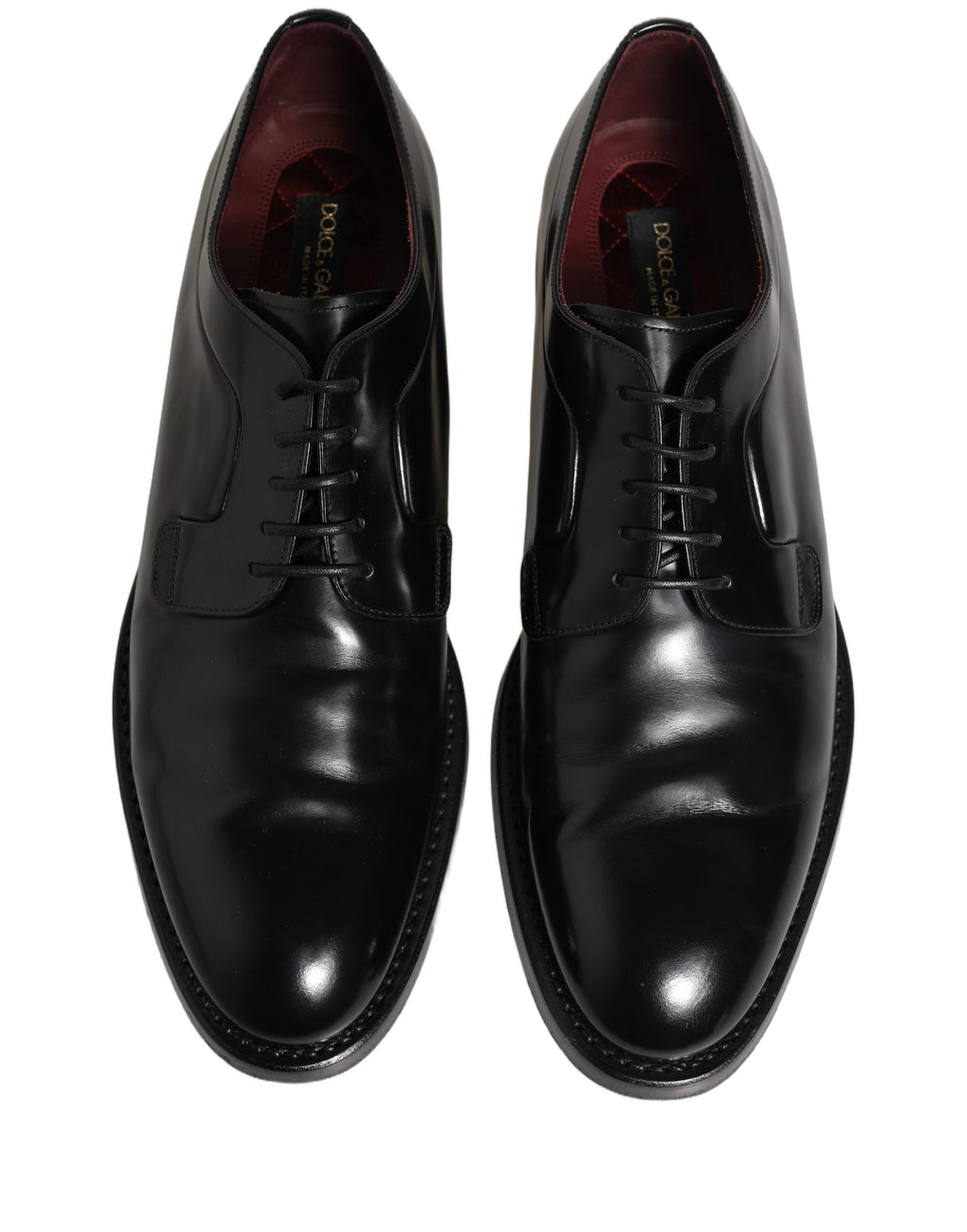 Dolce & Gabbana Black Oxfords And Derbies for Men side view