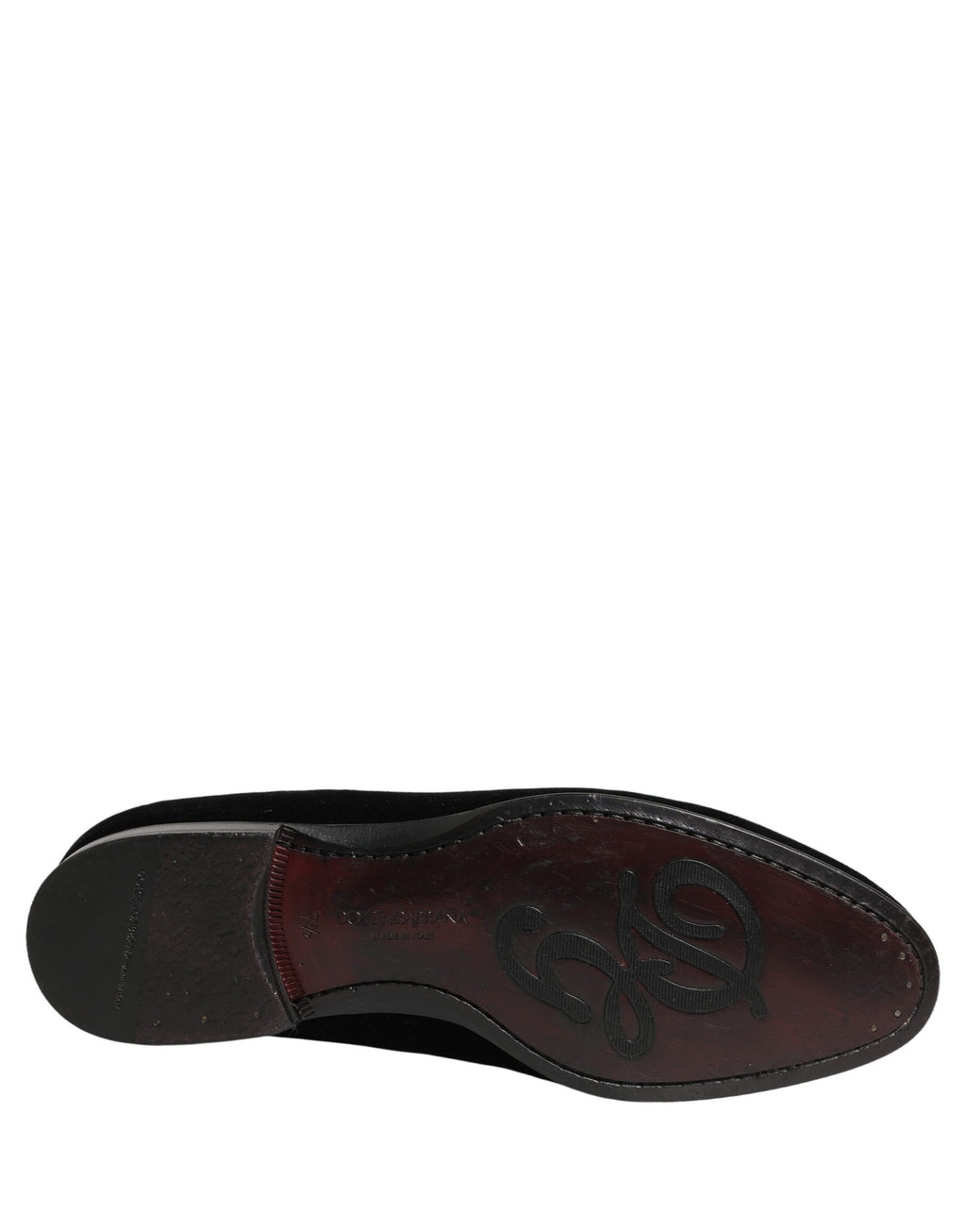 Dolce & Gabbana Black Slip On Loafers for Men additional view