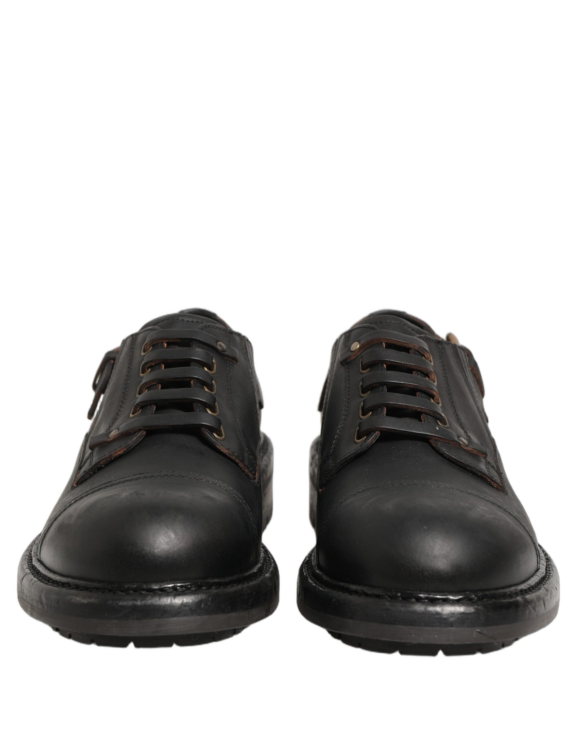Dolce & Gabbana Black Oxfords And Derbies for Men detail view