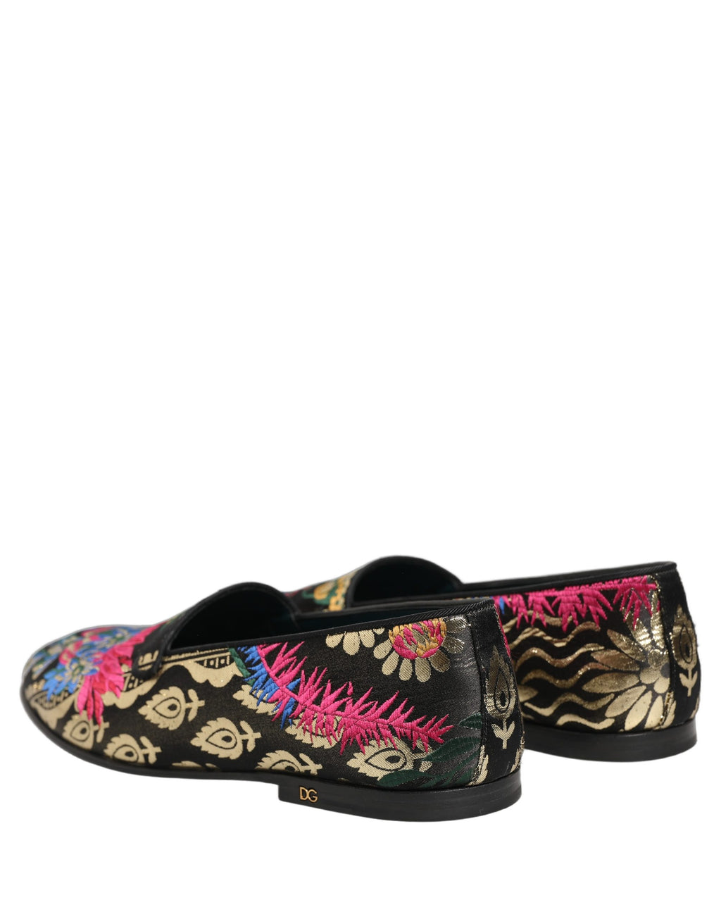 Dolce & Gabbana Black Slip On Loafers for Men additional view