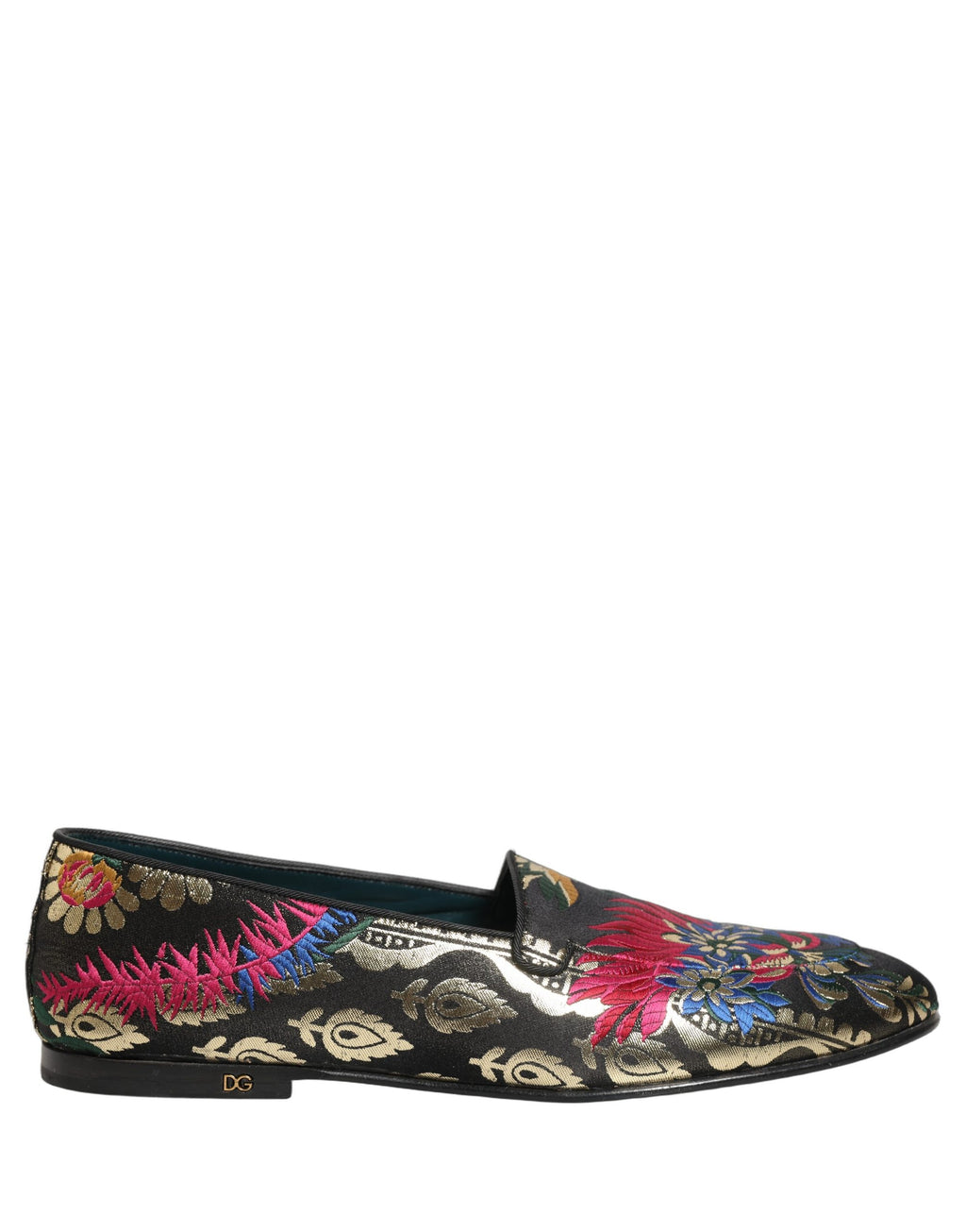 Dolce & Gabbana Black Slip On Loafers for Men