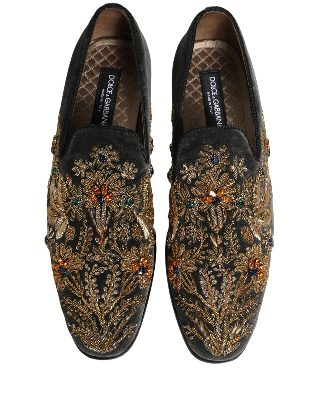 Dolce & Gabbana Black Slip On Loafers for Men additional view