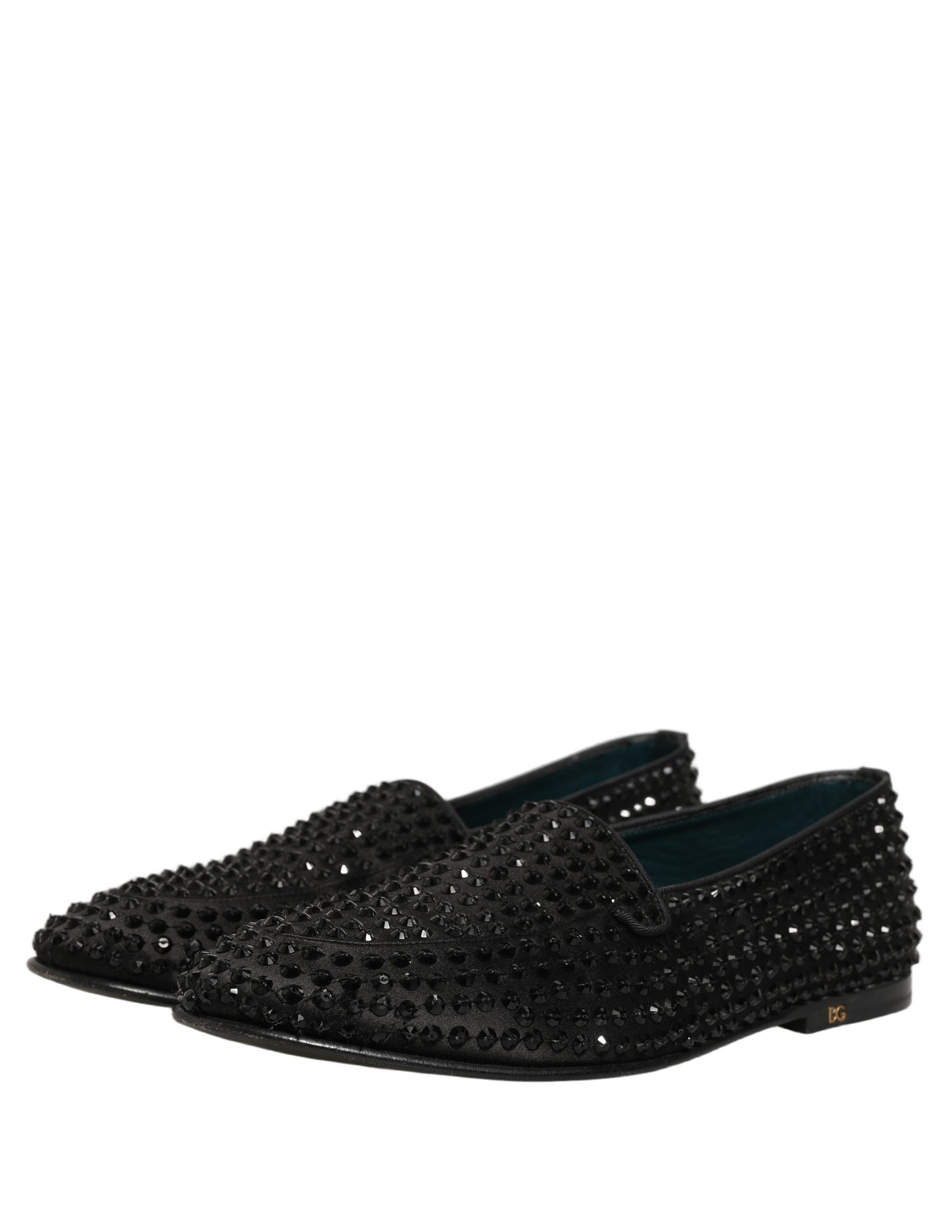 Dolce & Gabbana Black Slip On Loafers for Men additional view