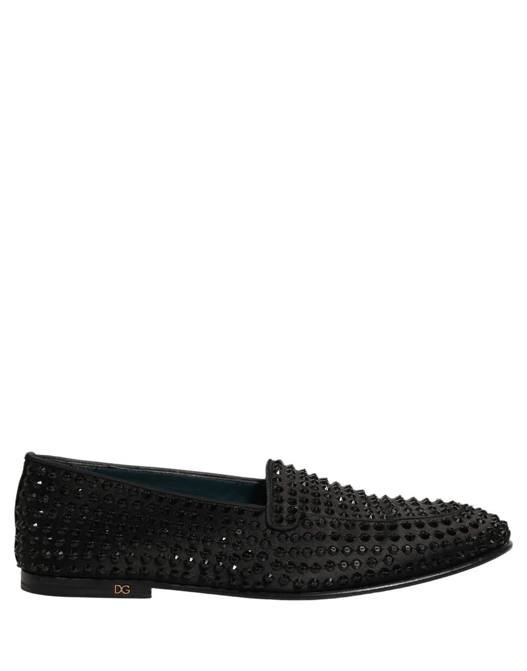 Dolce & Gabbana Black Slip On Loafers for Men alternate view