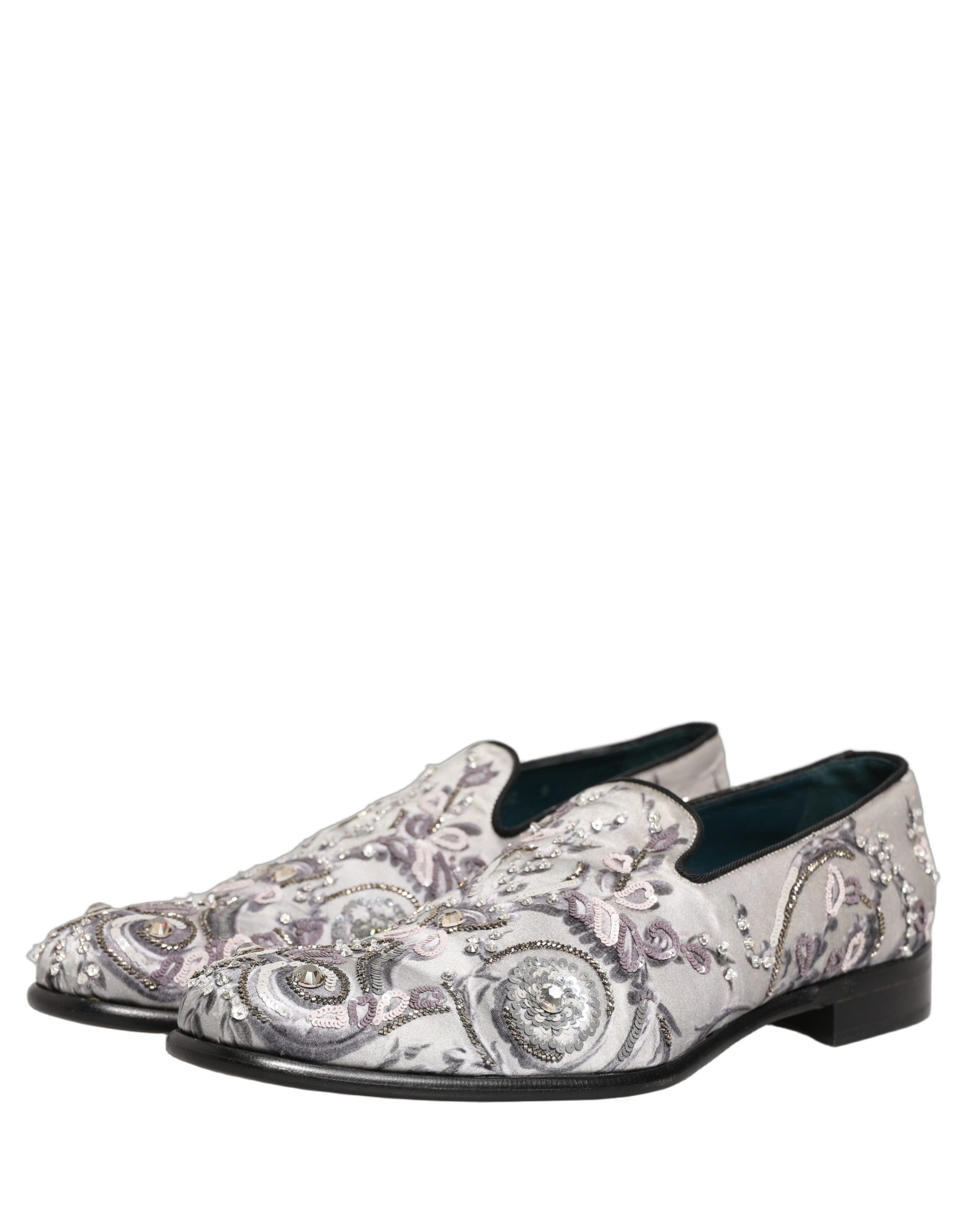 Dolce & Gabbana White Slip On Loafers for Men additional view