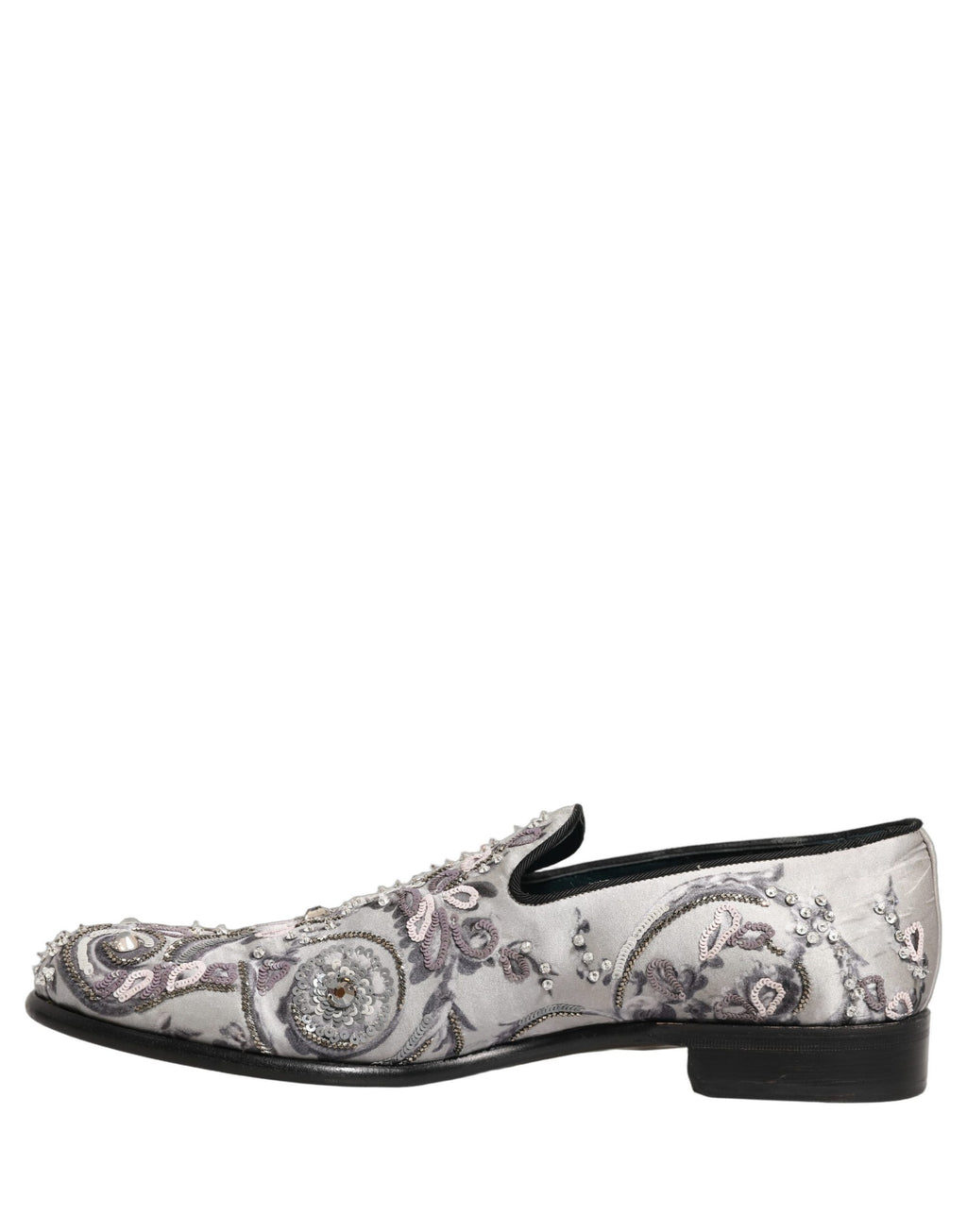Dolce & Gabbana White Slip On Loafers for Men additional view