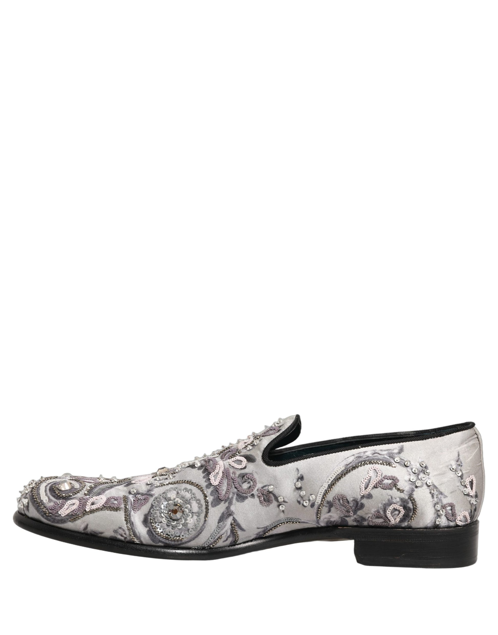 Dolce & Gabbana White Slip On Loafers for Men additional view