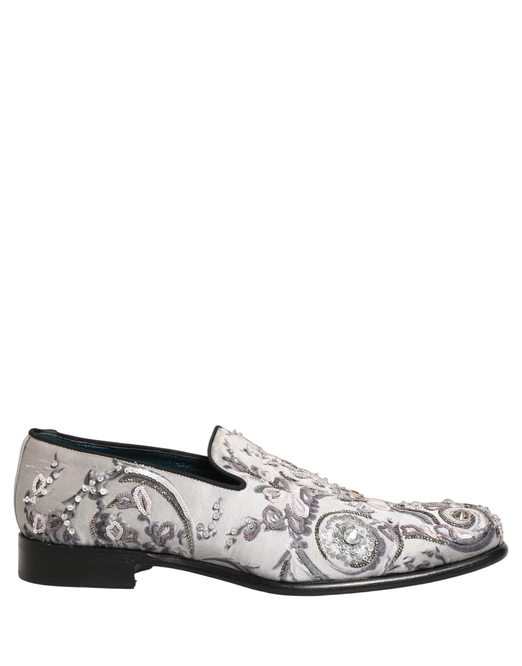Dolce & Gabbana White Slip On Loafers for Men