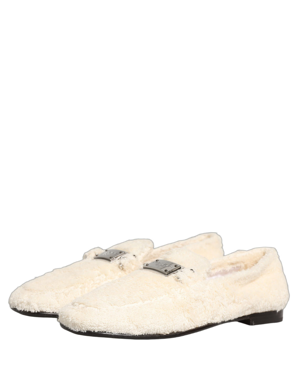 Dolce & Gabbana White Slip On Loafers for Men additional view
