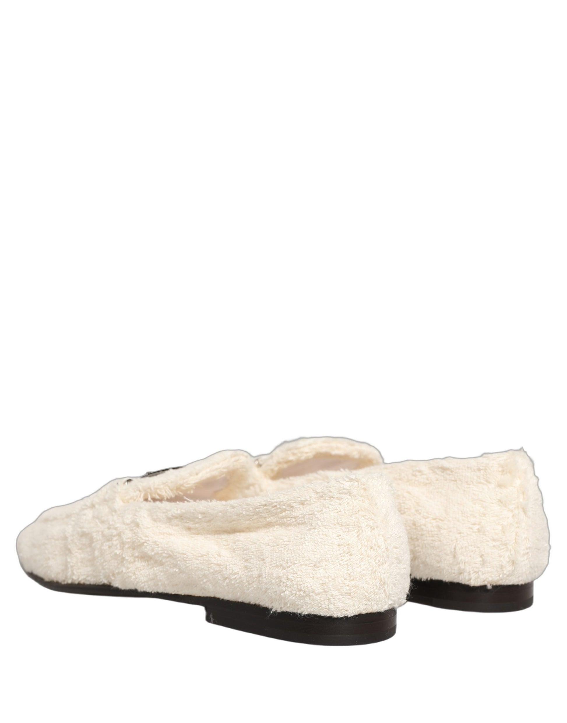 Dolce & Gabbana White Slip On Loafers for Men additional view