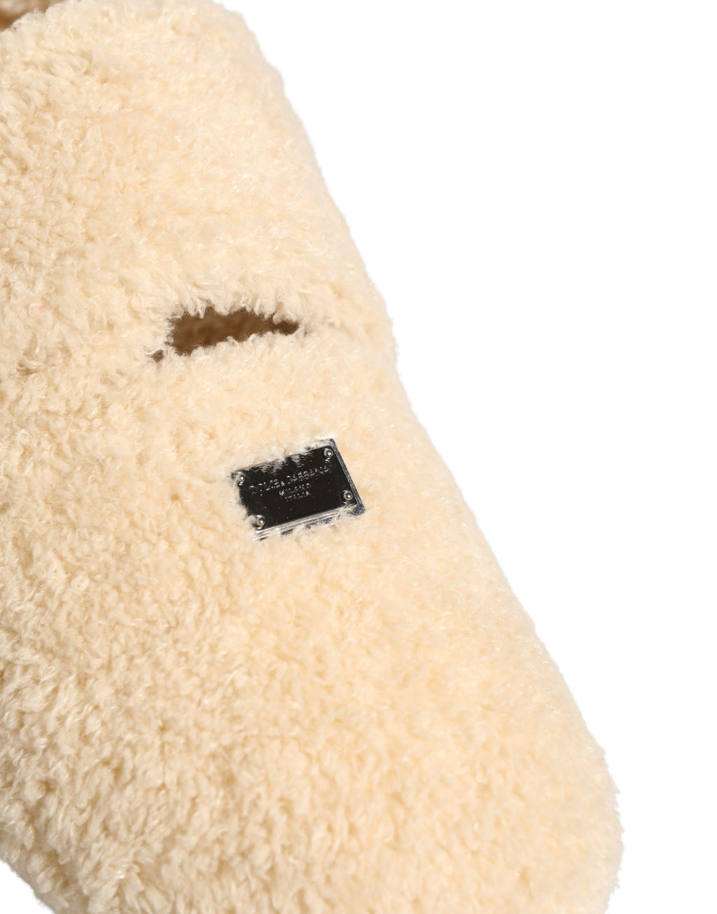 Dolce & Gabbana Beige Slip On Loafers for Men detail view