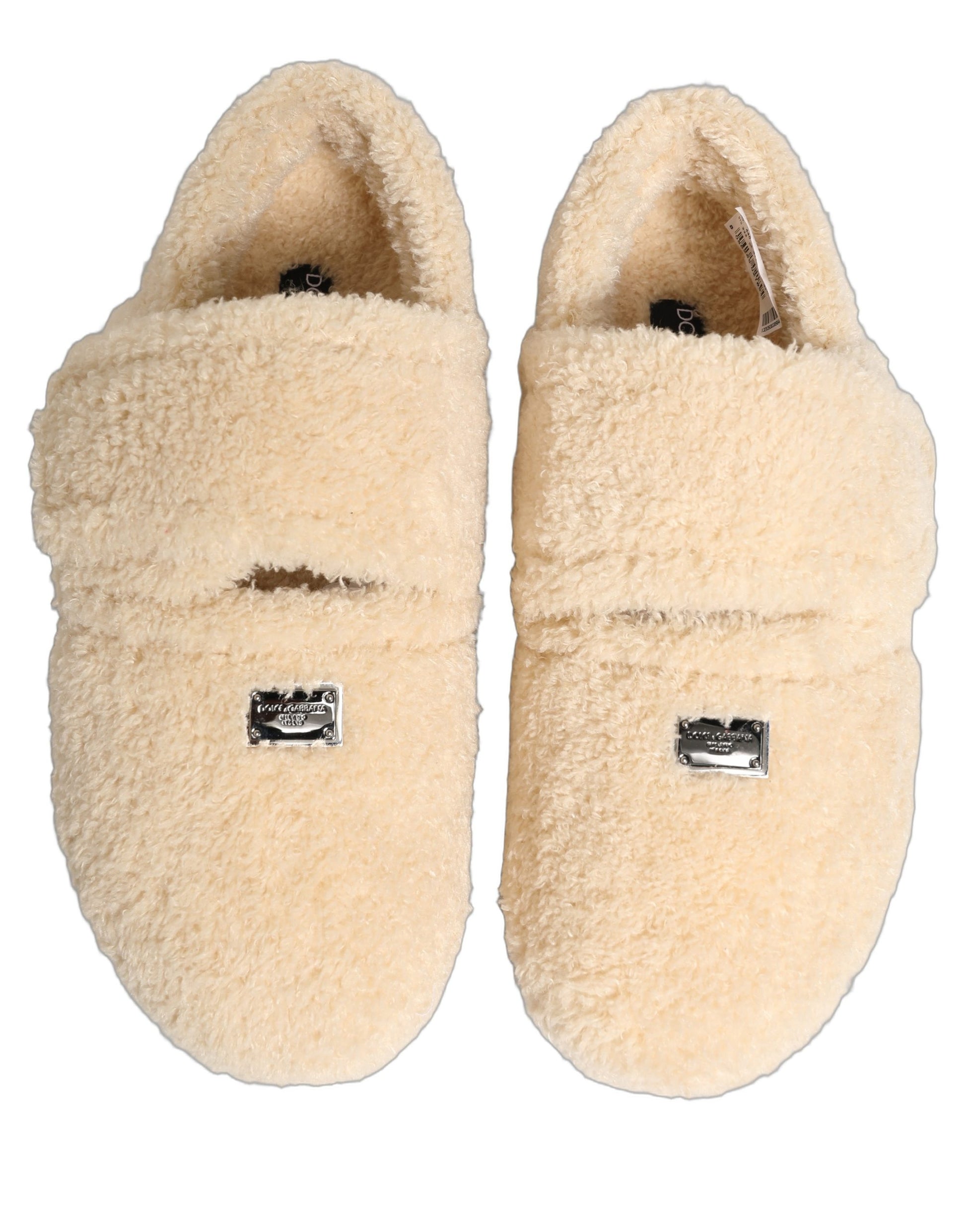 Dolce & Gabbana Beige Slip On Loafers for Men additional view