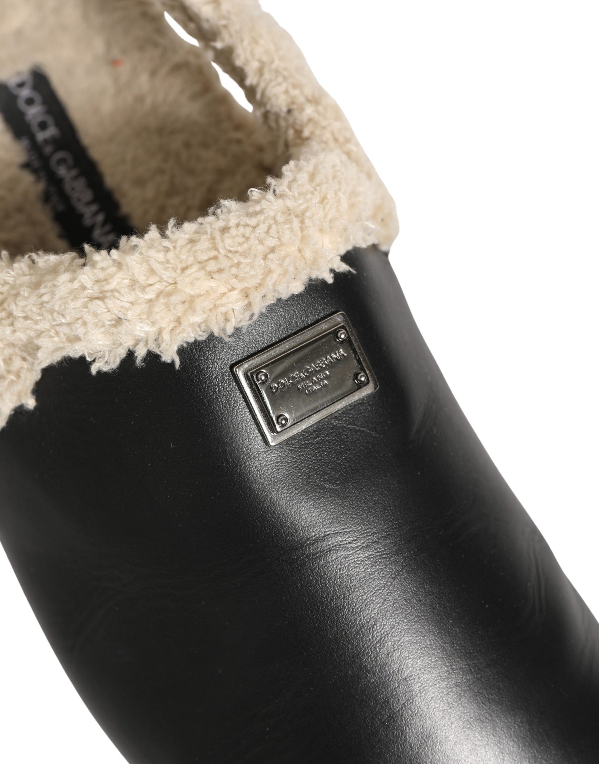 Dolce & Gabbana Blue Slip On Loafers for Men detail view