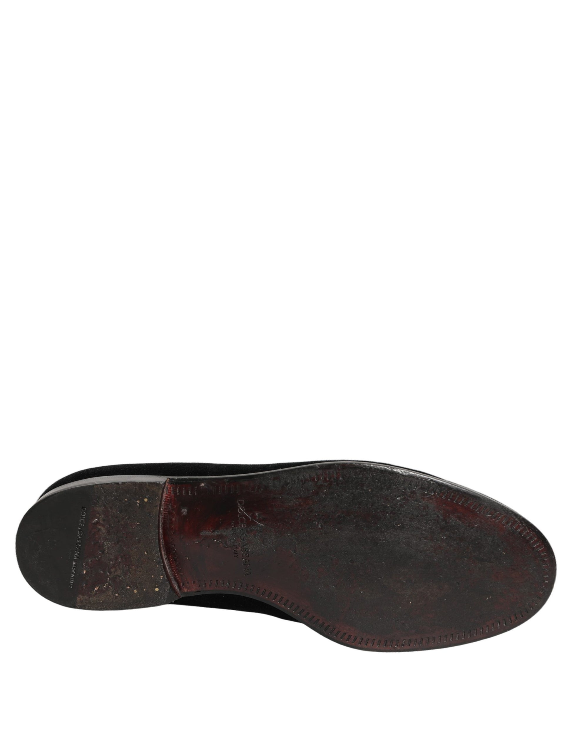 Dolce & Gabbana Black Slip On Loafers for Men additional view