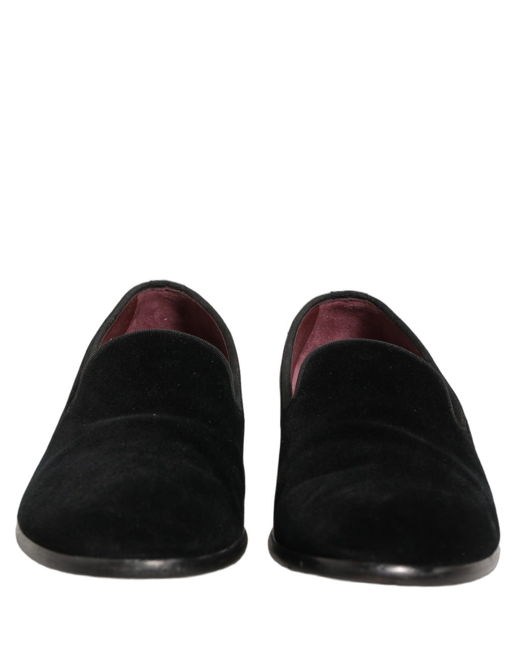 Dolce & Gabbana Black Slip On Loafers for Men detail view