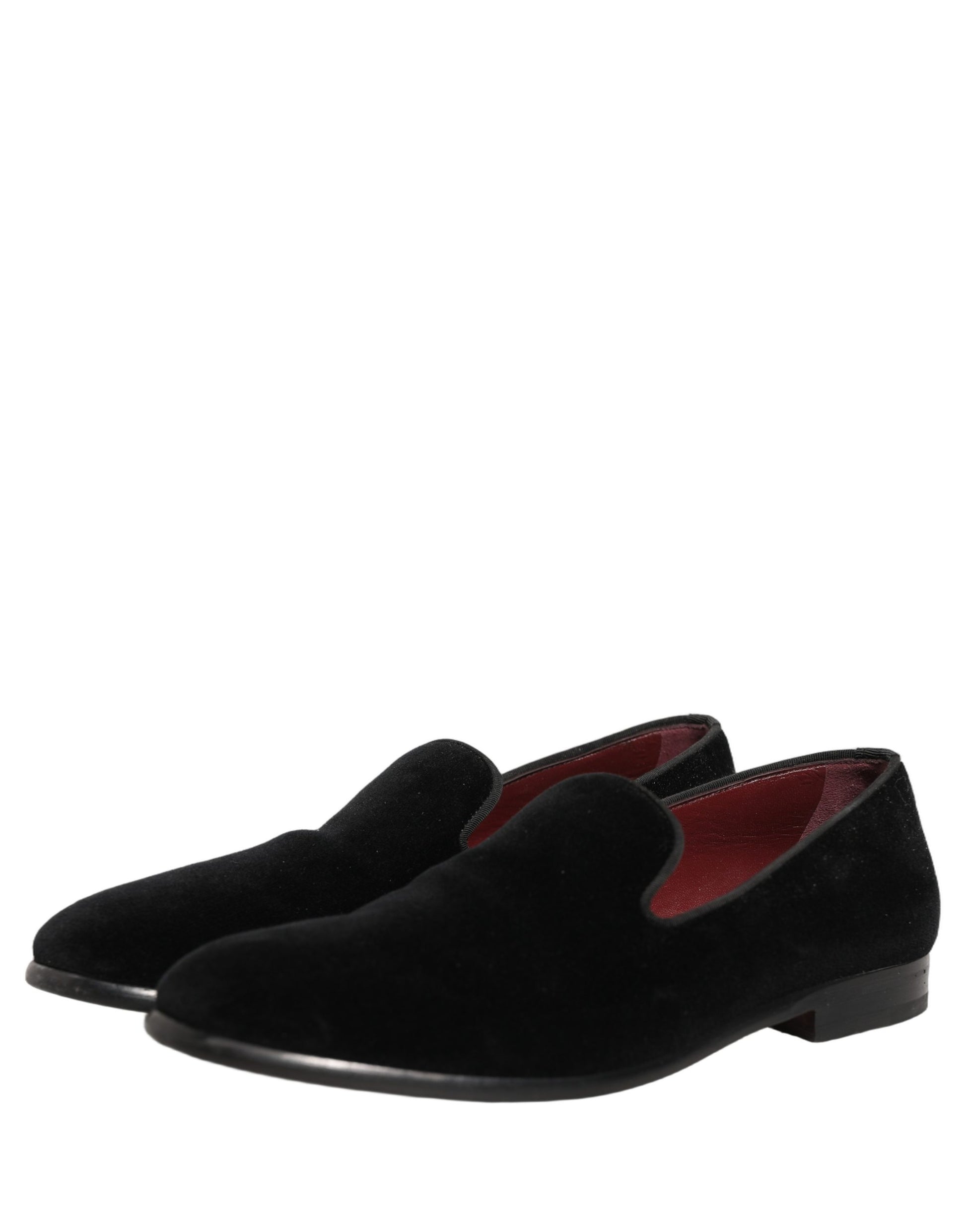 Dolce & Gabbana Black Slip On Loafers for Men additional view