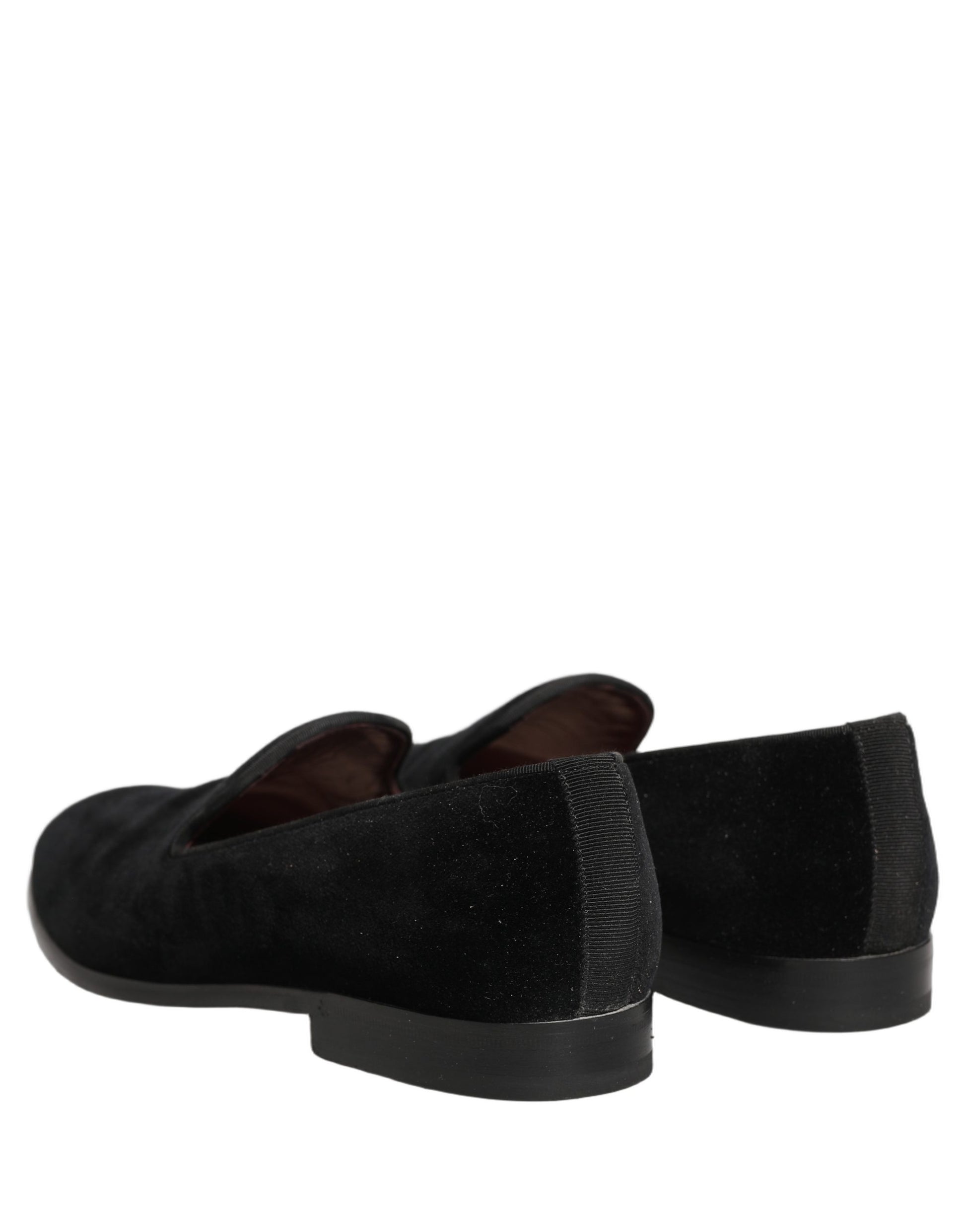 Dolce & Gabbana Black Slip On Loafers for Men additional view