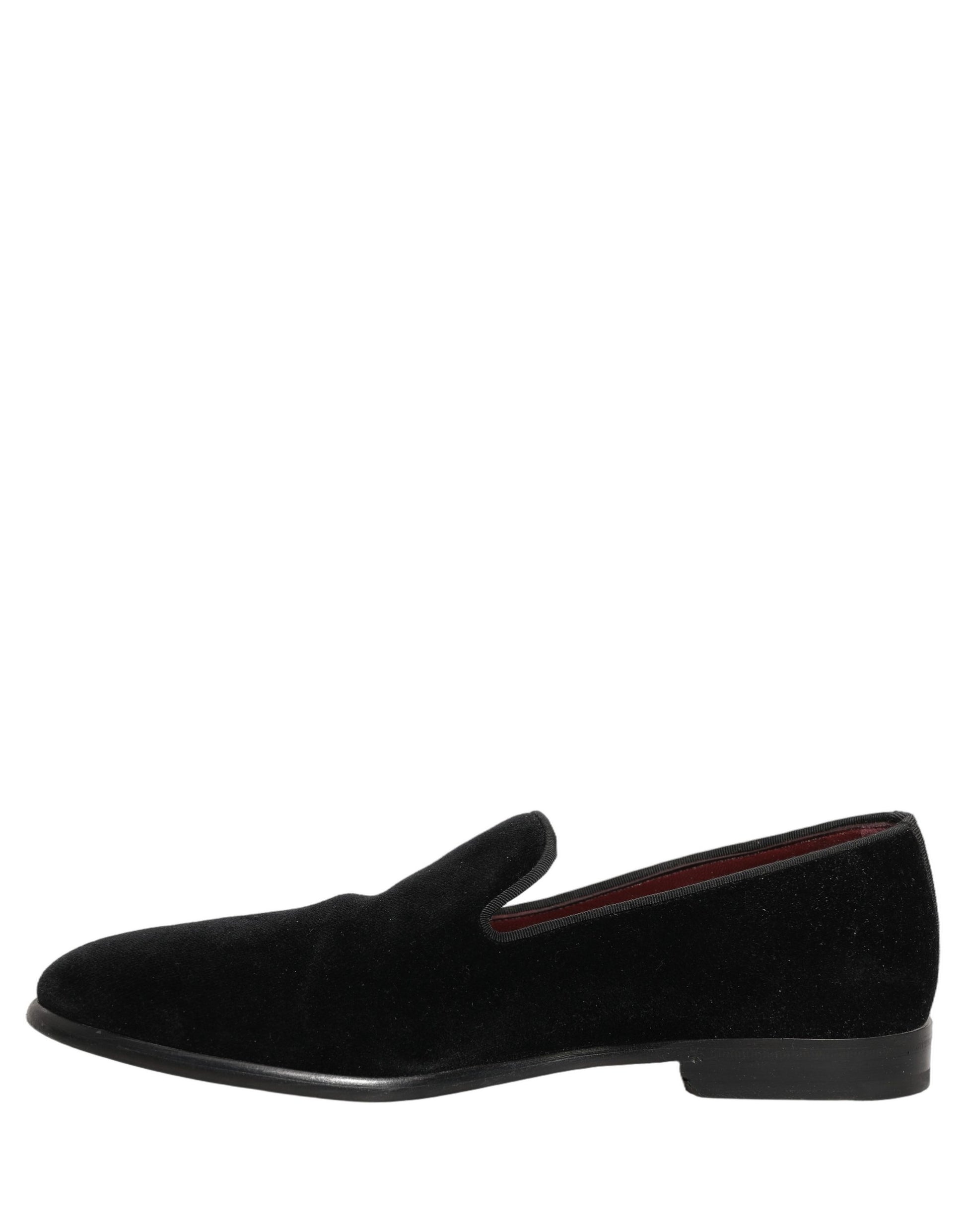 Dolce & Gabbana Black Slip On Loafers for Men additional view