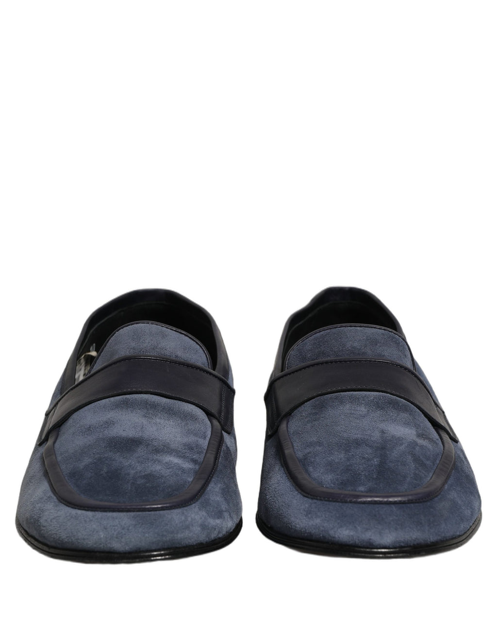 Dolce & Gabbana Blue Slip On Loafers for Men detail view