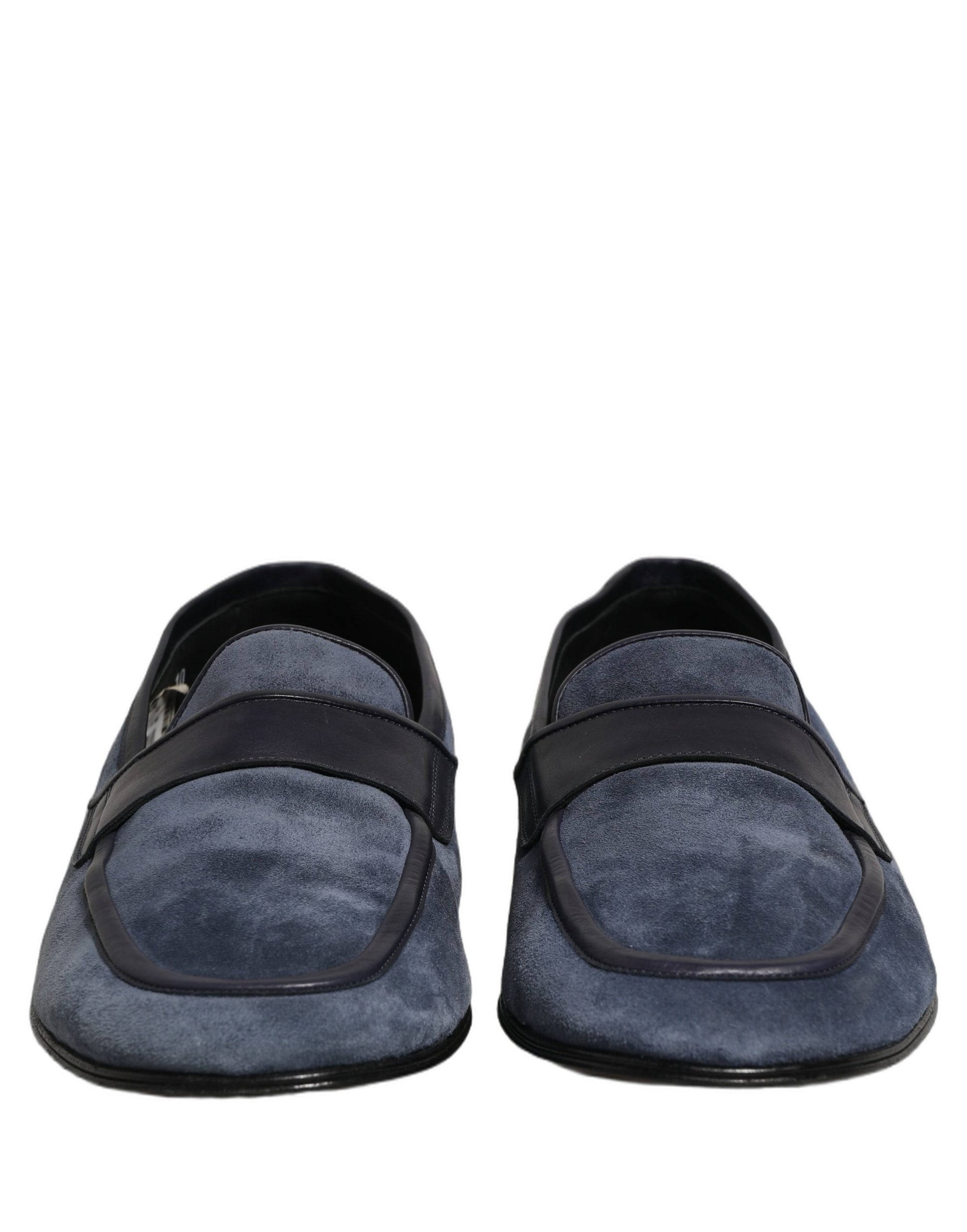 Dolce & Gabbana Blue Slip On Loafers for Men detail view