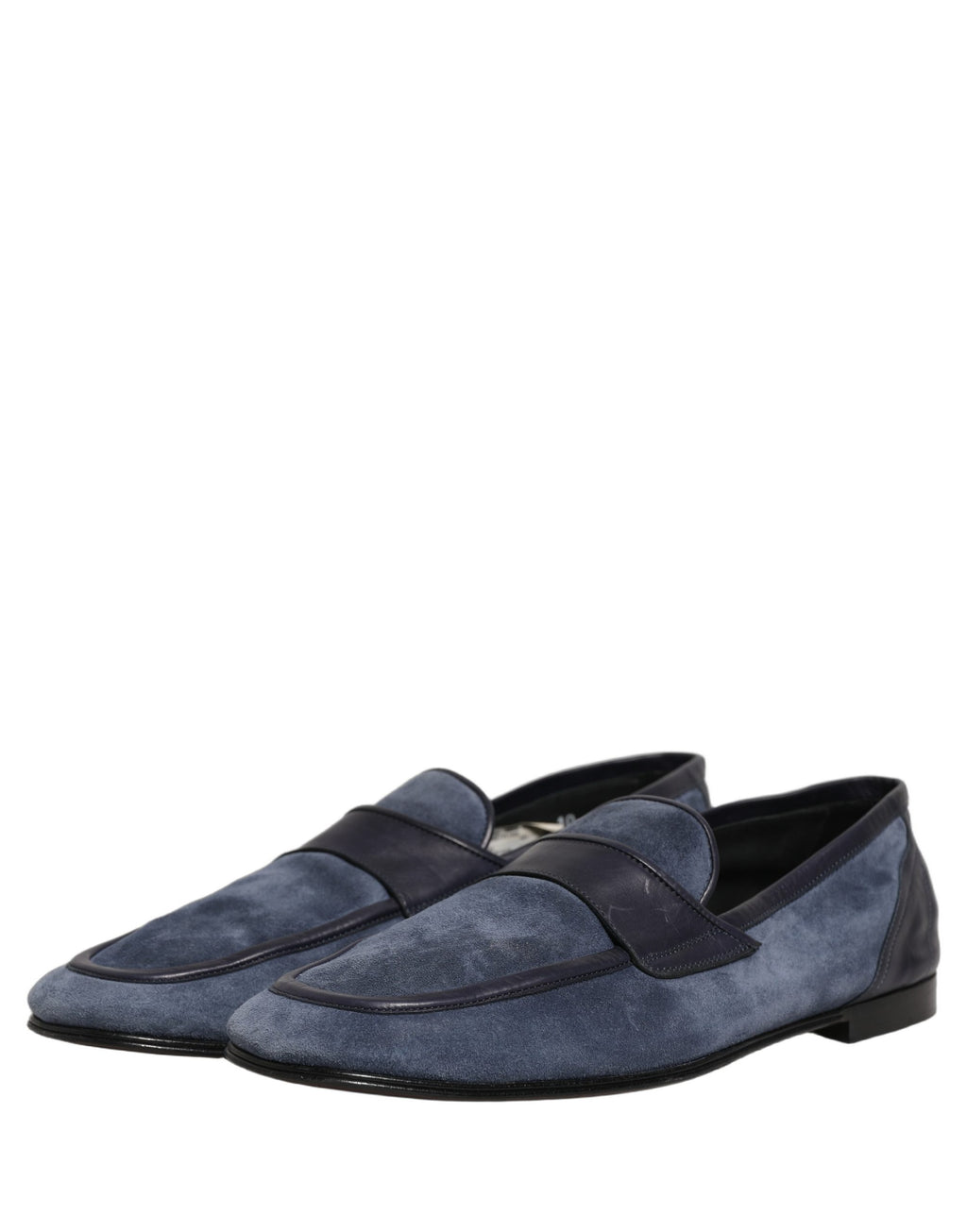 Dolce & Gabbana Blue Slip On Loafers for Men additional view