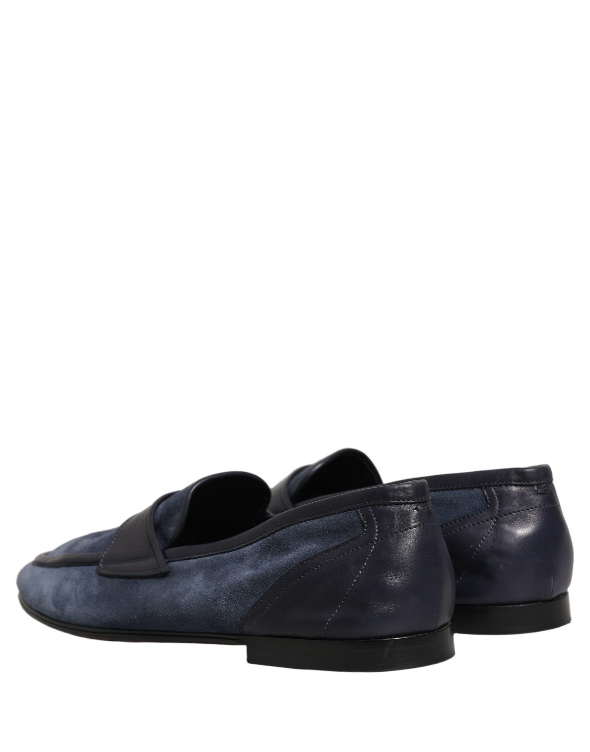 Dolce & Gabbana Blue Slip On Loafers for Men additional view