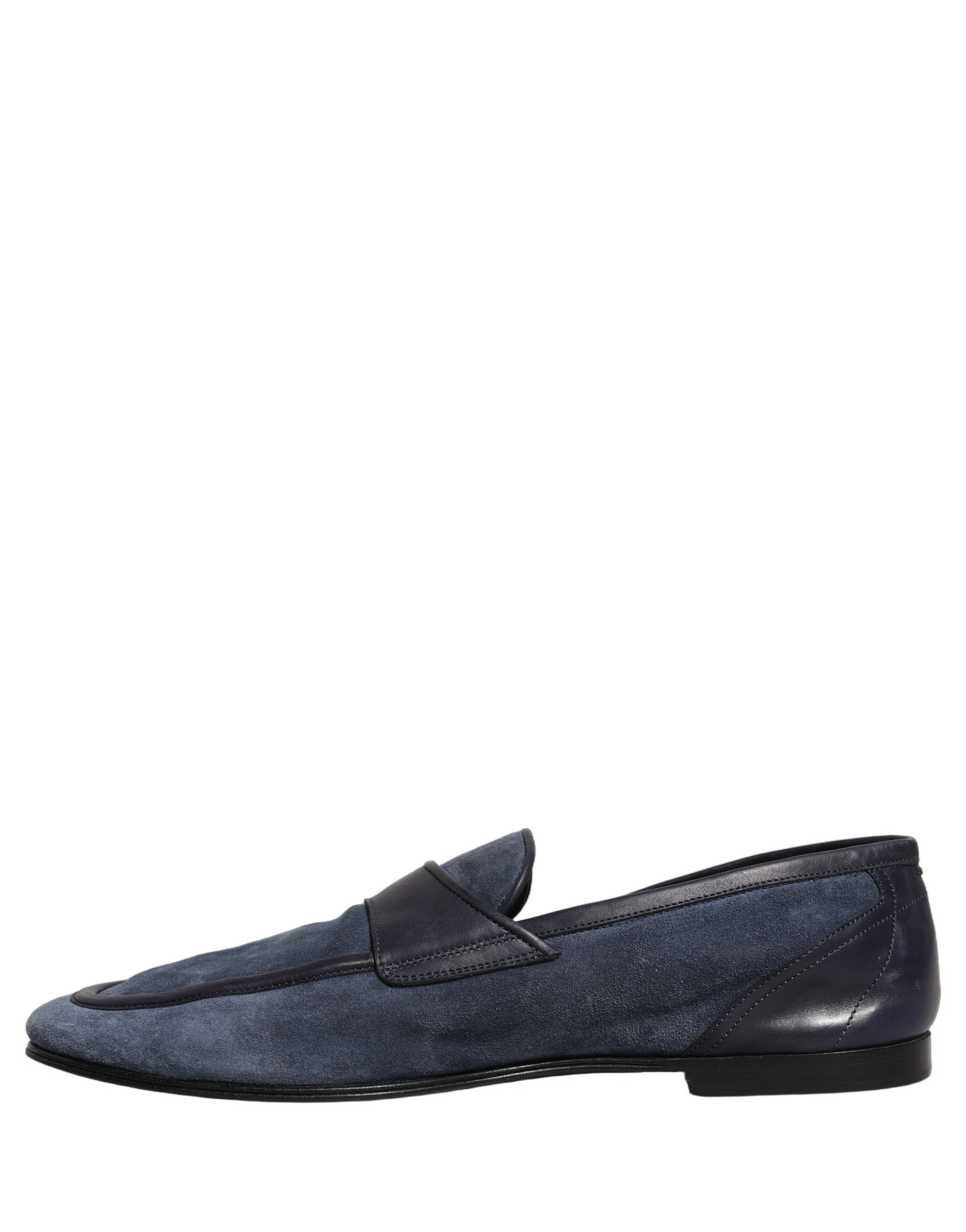 Dolce & Gabbana Blue Slip On Loafers for Men additional view