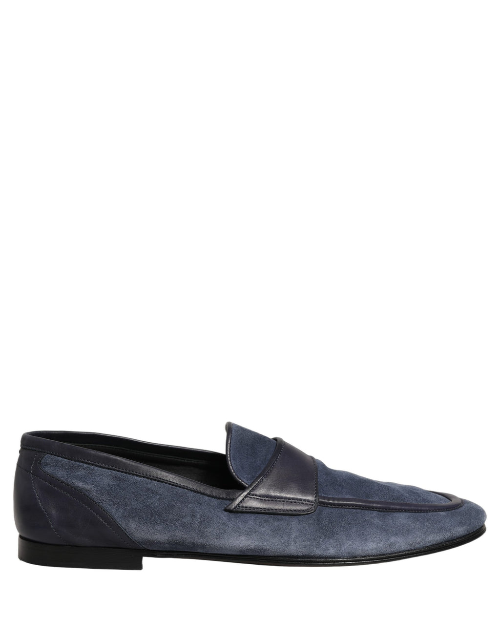 Dolce & Gabbana Blue Slip On Loafers for Men