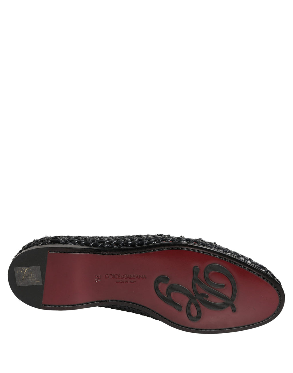 Dolce & Gabbana Black Slip On Loafers for Men additional view