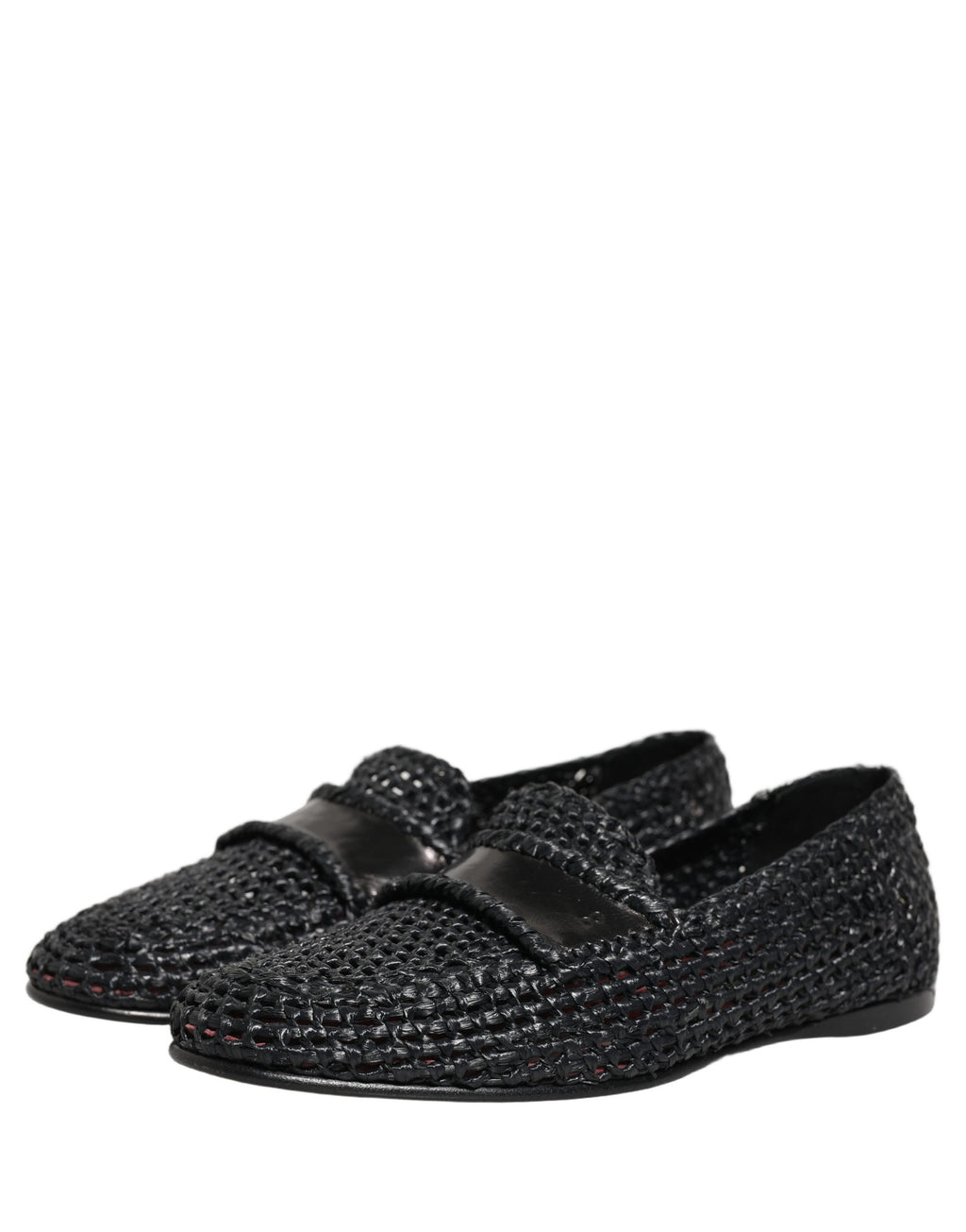Dolce & Gabbana Black Slip On Loafers for Men additional view