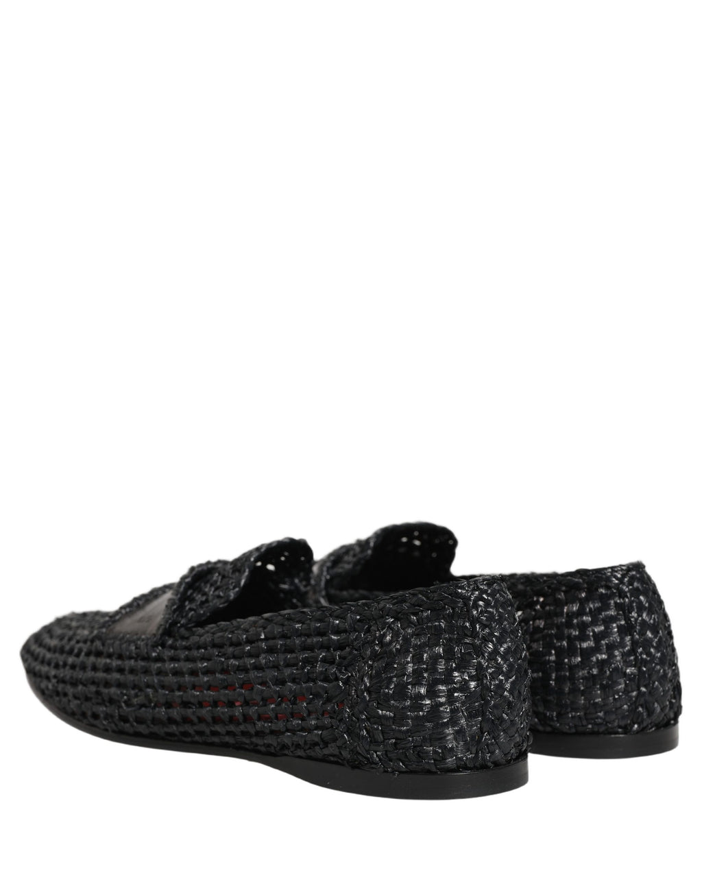 Dolce & Gabbana Black Slip On Loafers for Men additional view