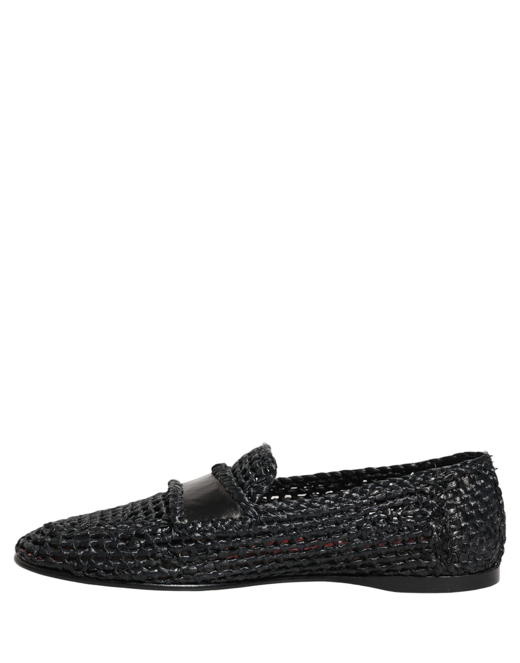 Dolce & Gabbana Black Slip On Loafers for Men additional view