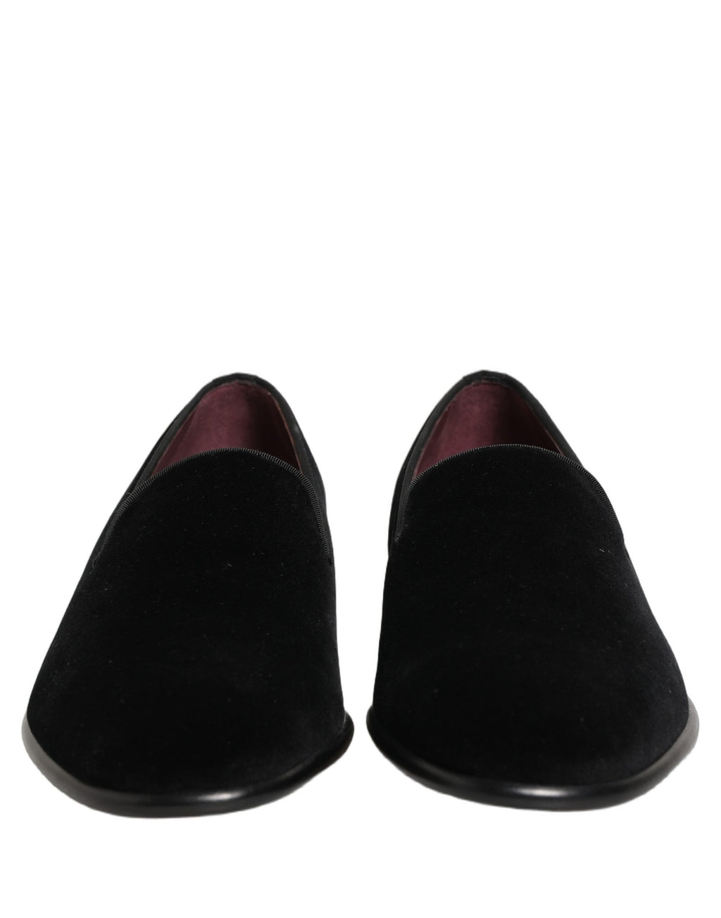 Dolce & Gabbana Black Slip On Loafers for Men detail view