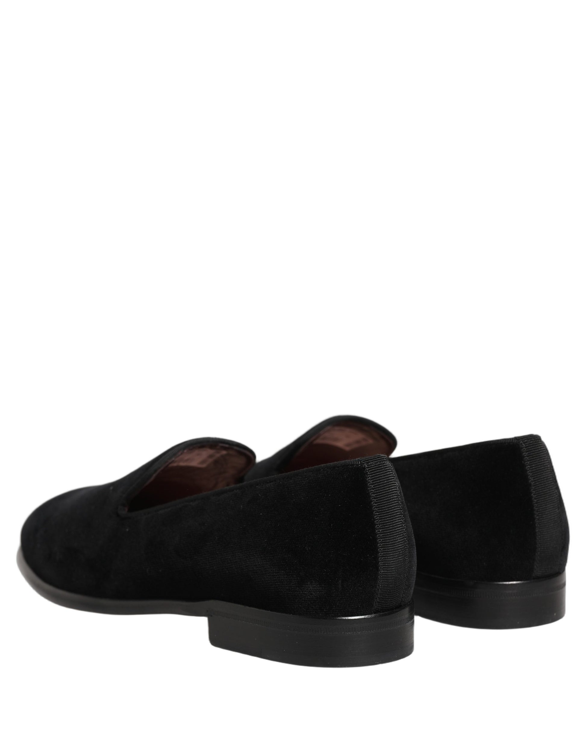 Dolce & Gabbana Black Slip On Loafers for Men additional view