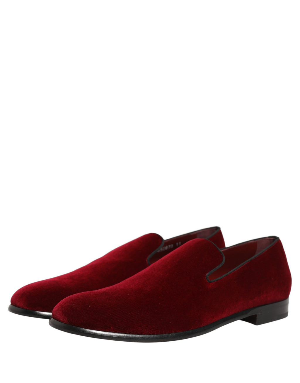 Dolce & Gabbana Red Slip On Loafers for Men additional view