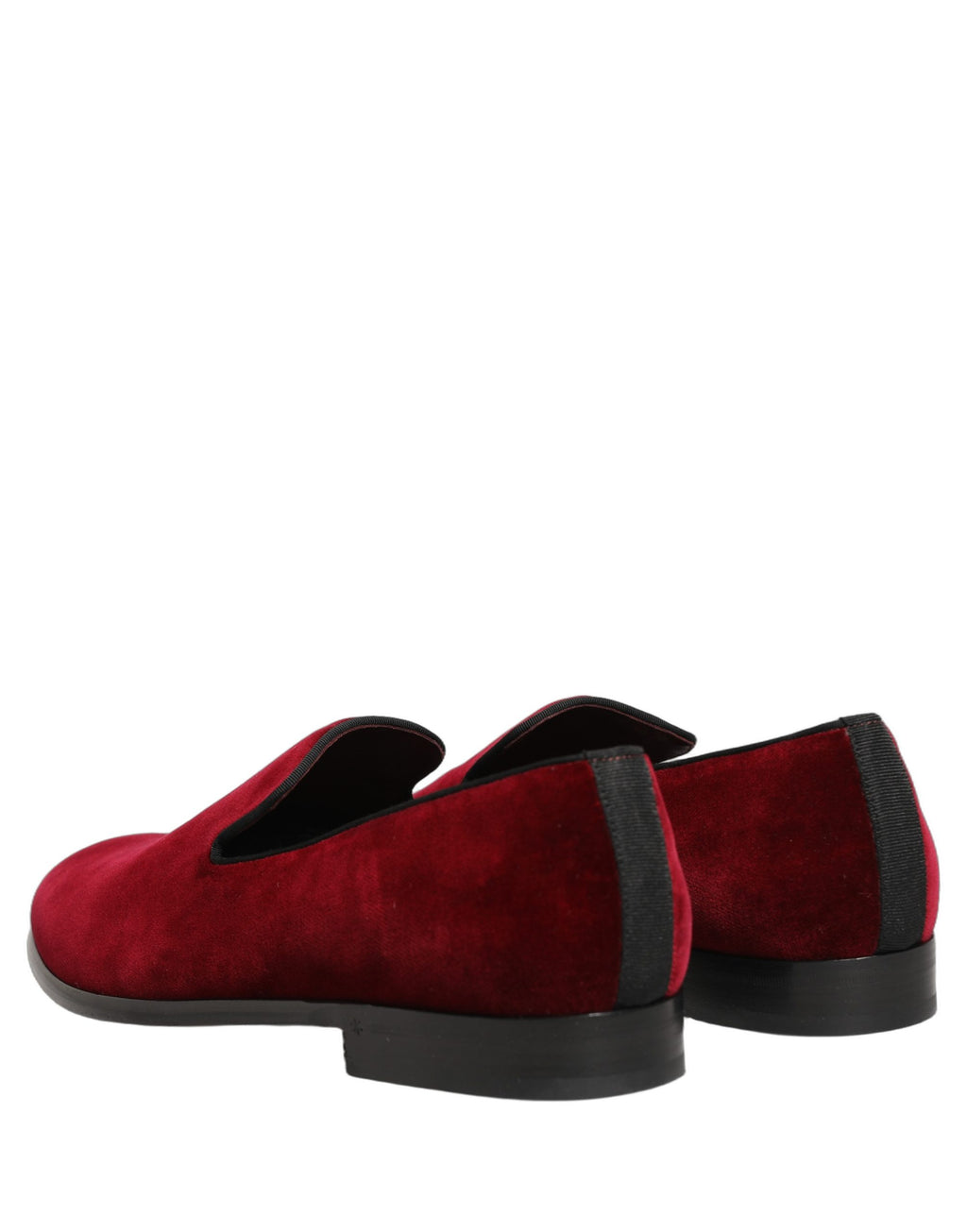 Dolce & Gabbana Red Slip On Loafers for Men additional view