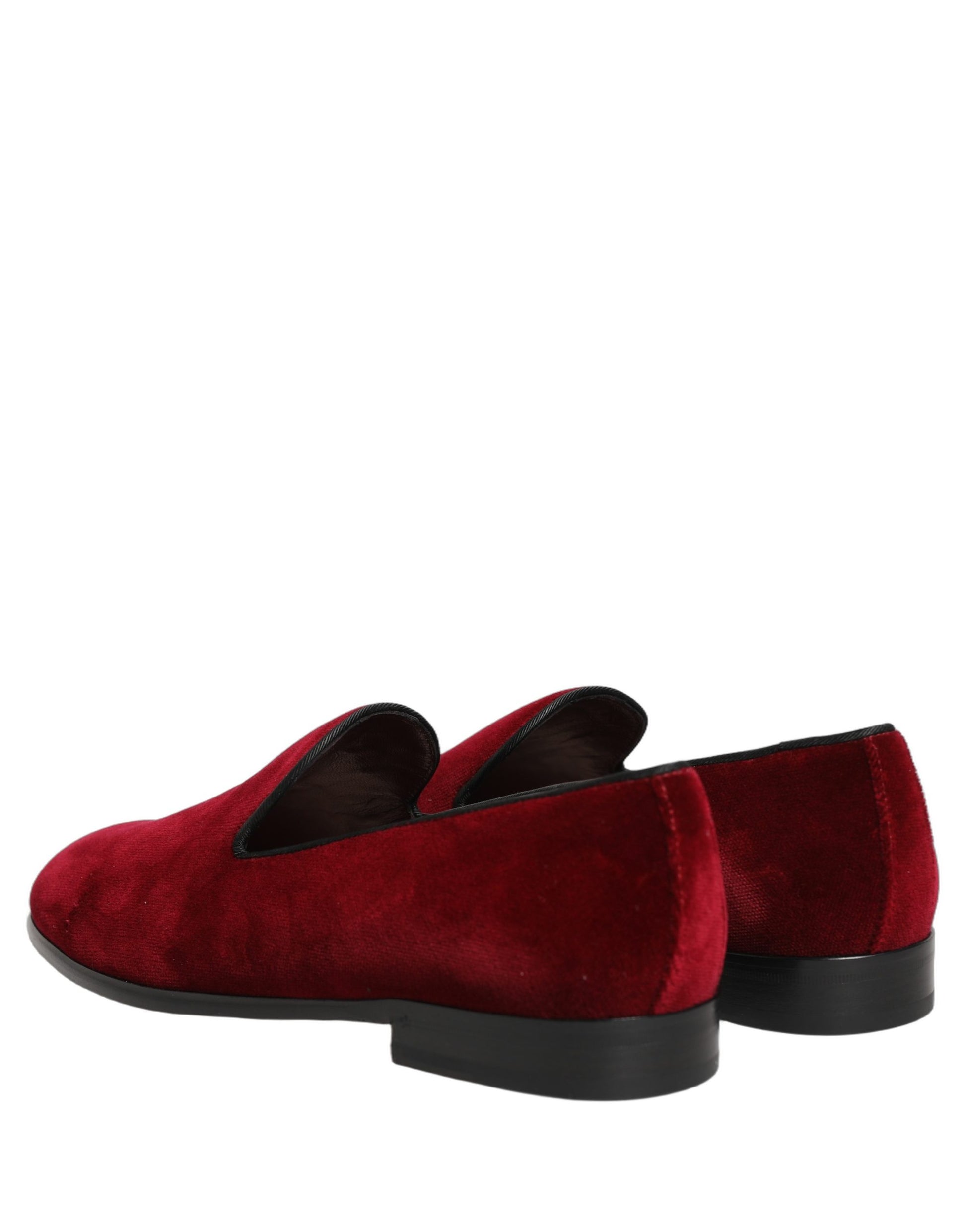 Dolce & Gabbana Red Slip On Loafers for Men additional view