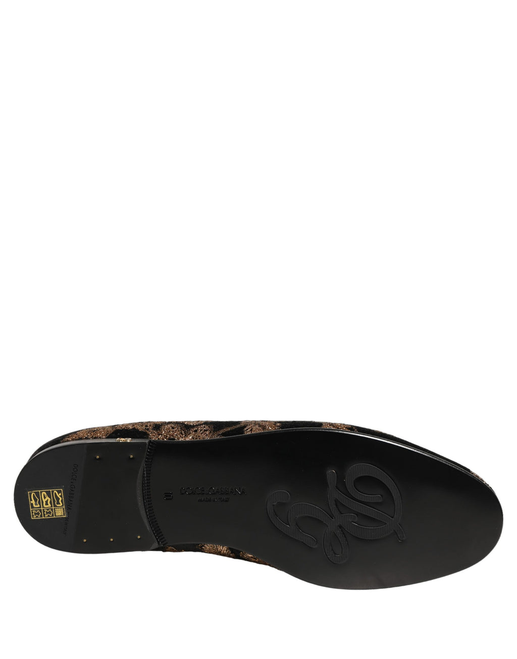 Dolce & Gabbana Black Slip On Loafers for Men additional view