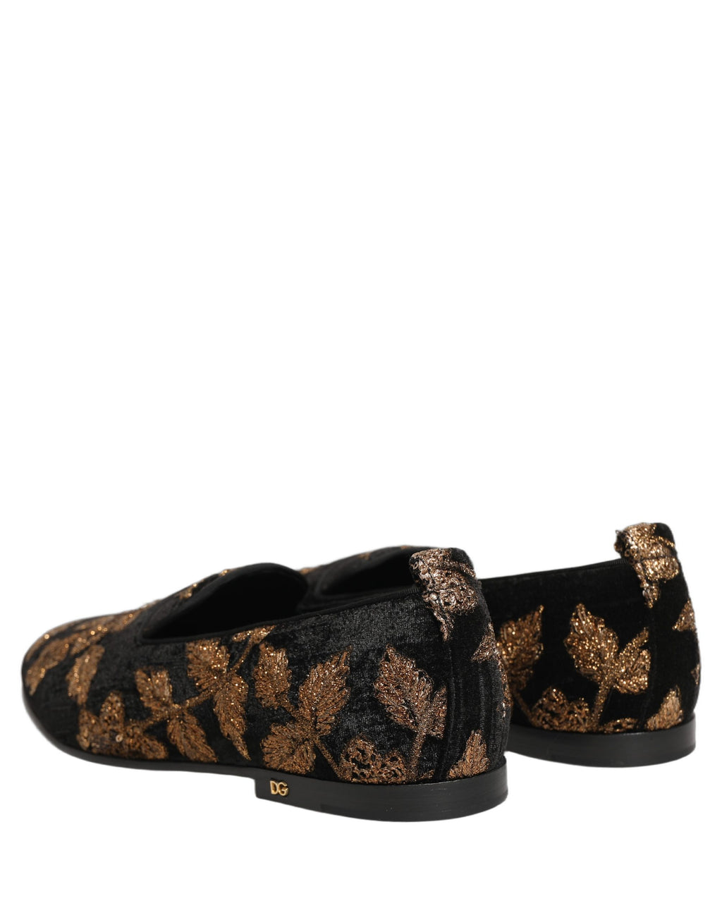 Dolce & Gabbana Black Slip On Loafers for Men additional view