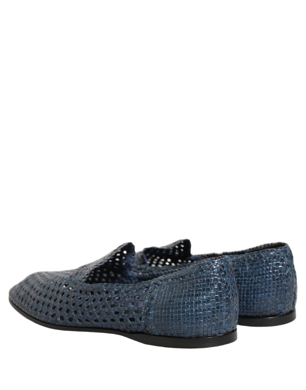 Dolce & Gabbana Blue Slip On Loafers for Men detail view