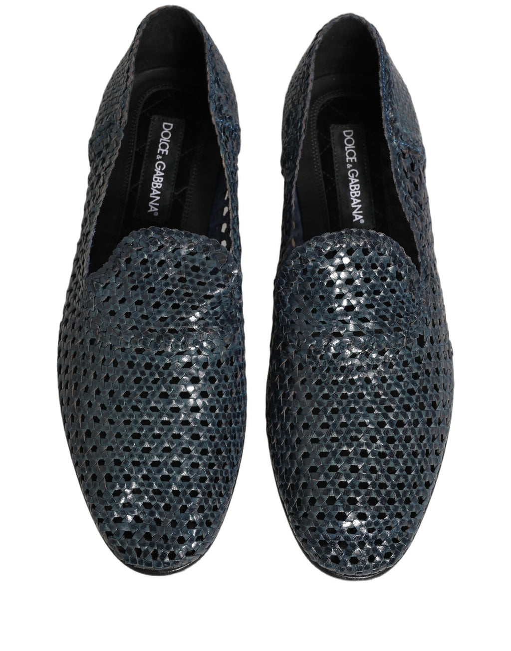 Dolce & Gabbana Blue Slip On Loafers for Men additional view