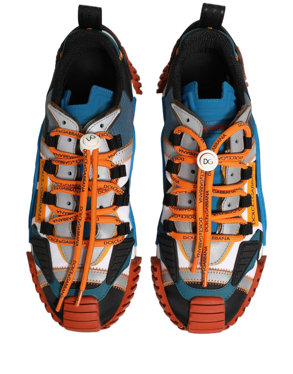 Dolce & Gabbana Multicolor Low Top Sneakers for Men side view