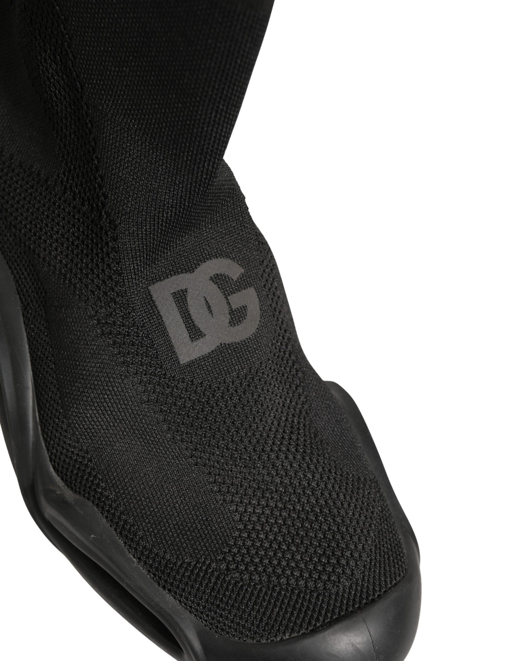 Dolce & Gabbana Black Low Top Sneakers for Men detail view