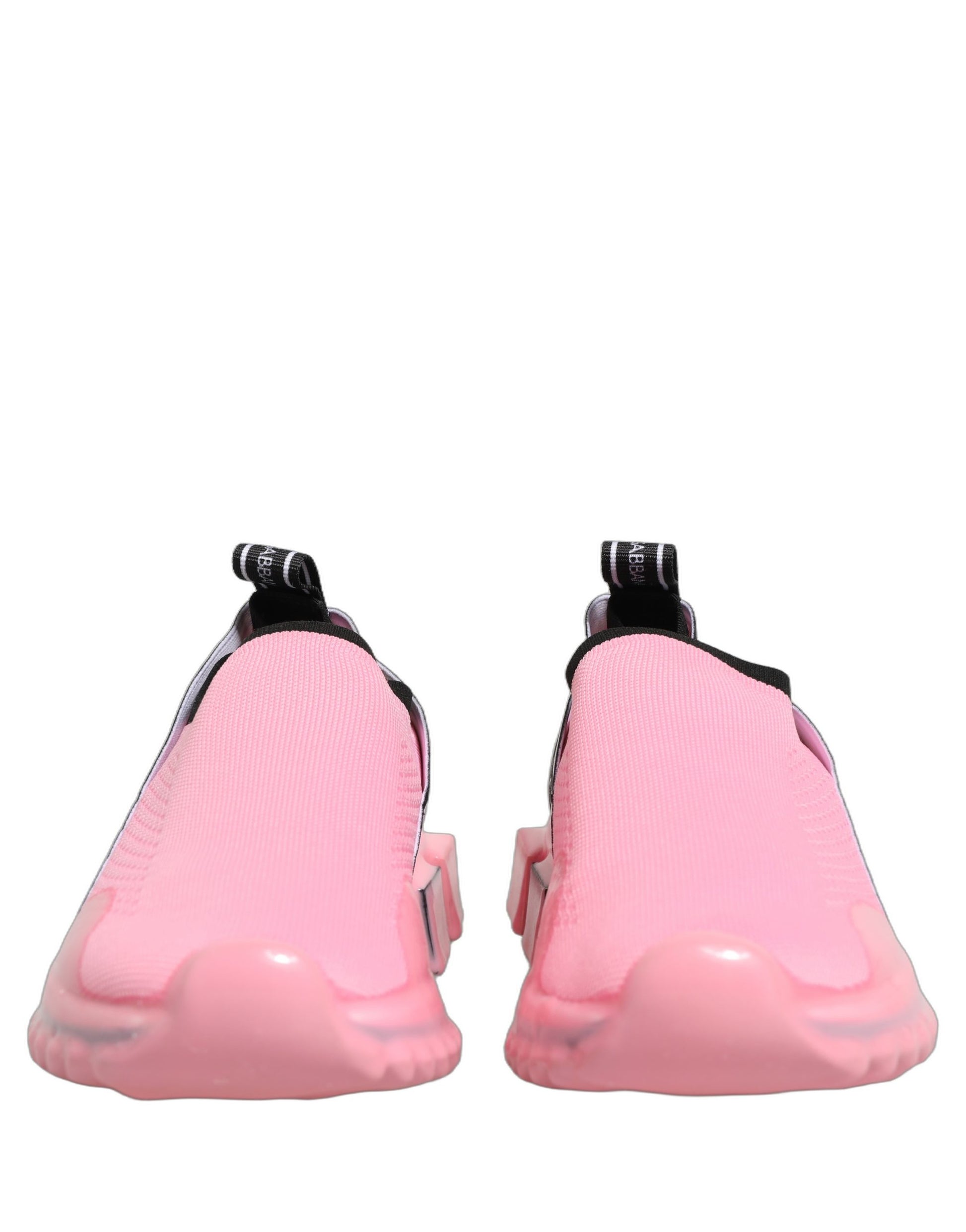 Dolce & Gabbana Pink Slip On Low Top Sorrento Sneakers Shoes