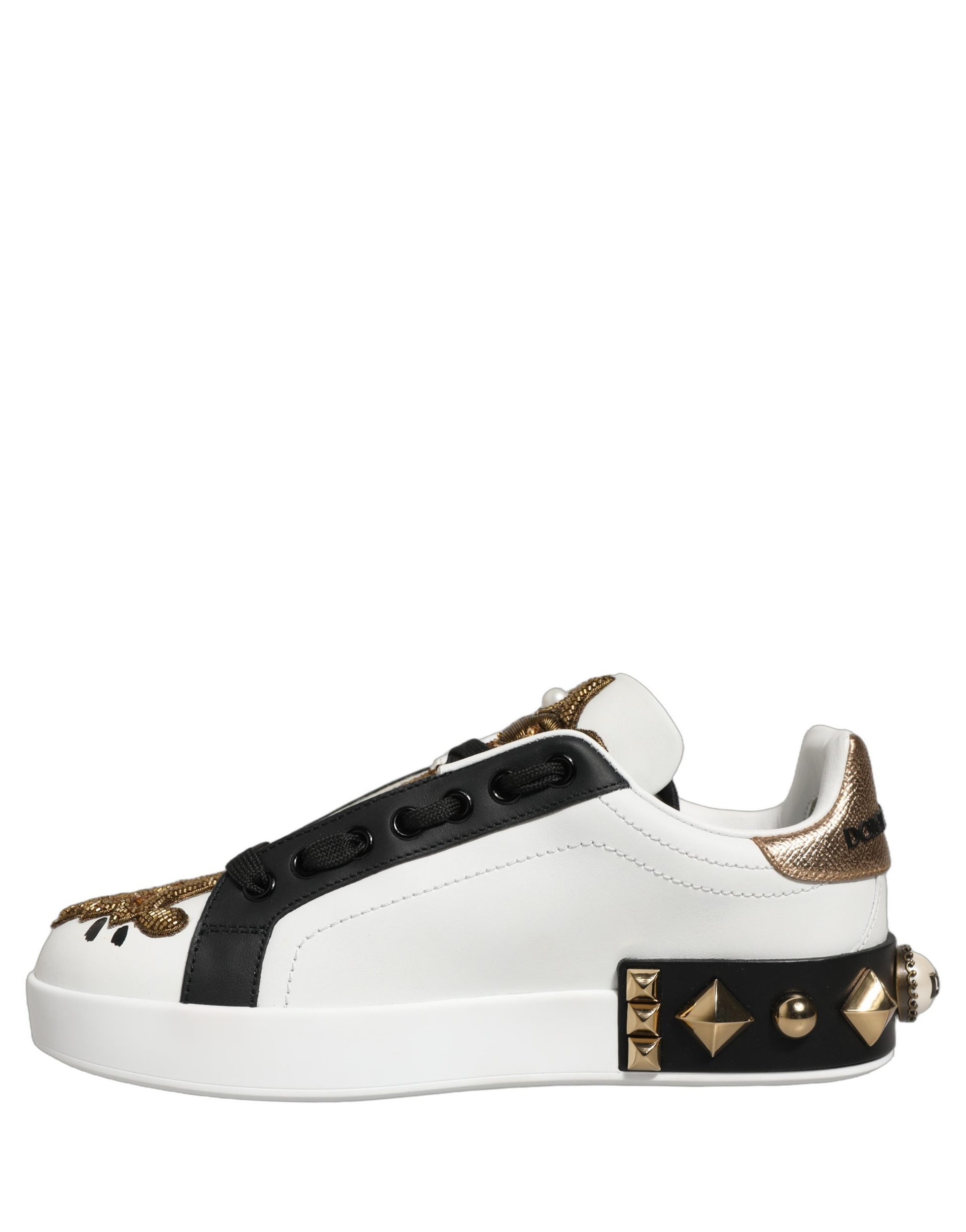Dolce & Gabbana White Low Top Sneakers for Women